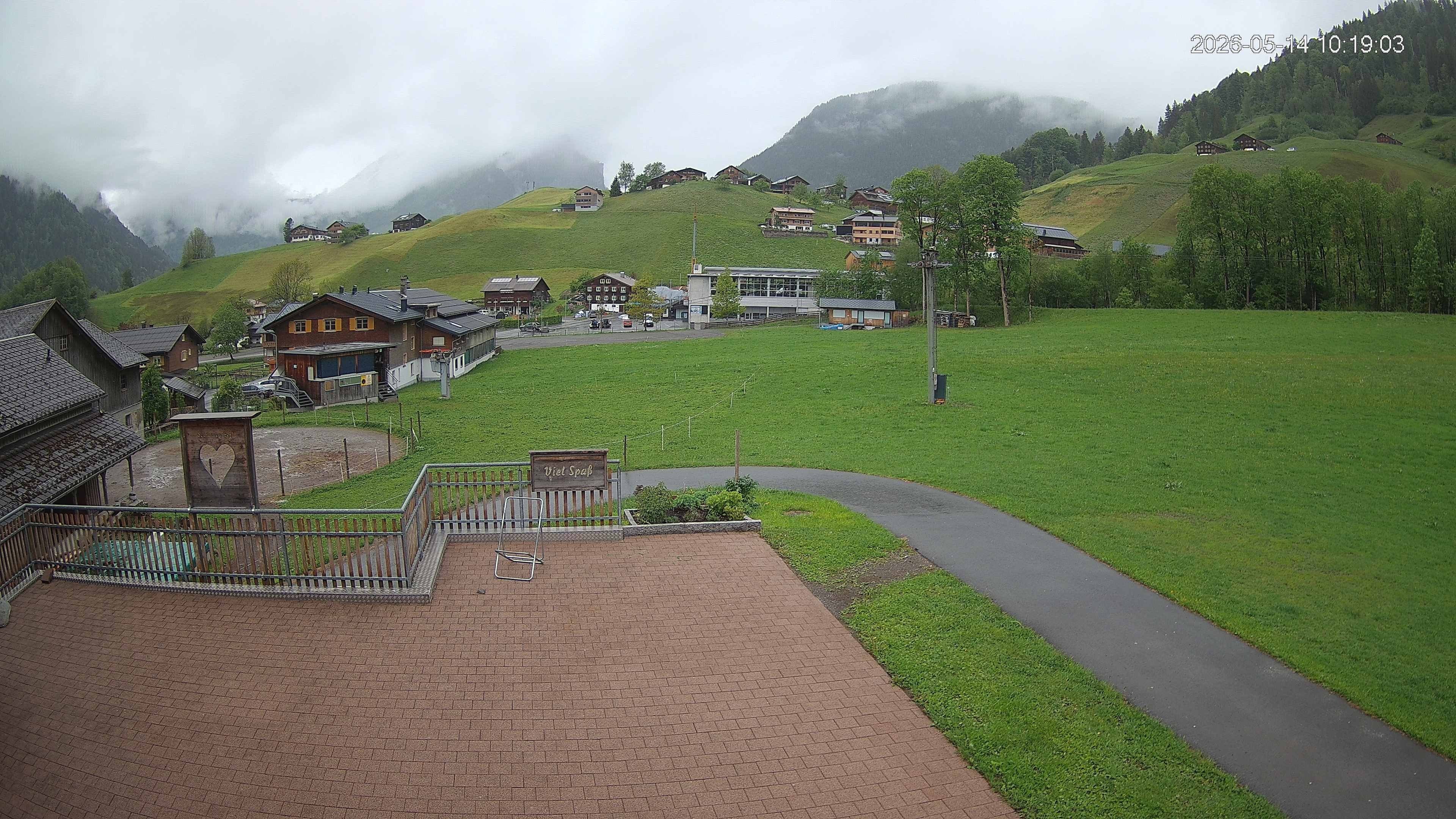Archiv Foto Webcam Schrannenhof am Diedamskopf