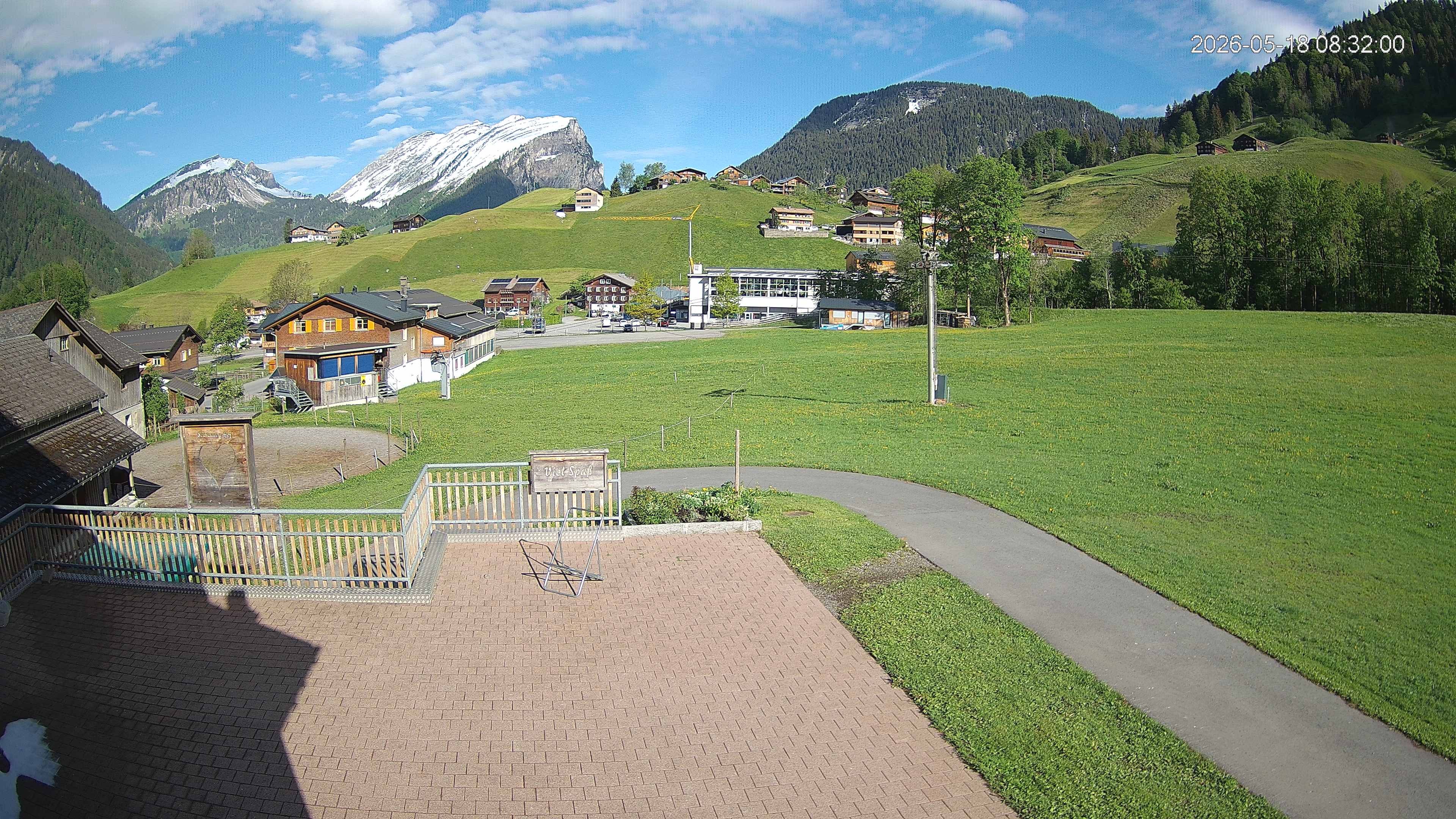 Archiv Foto Webcam Schrannenhof am Diedamskopf