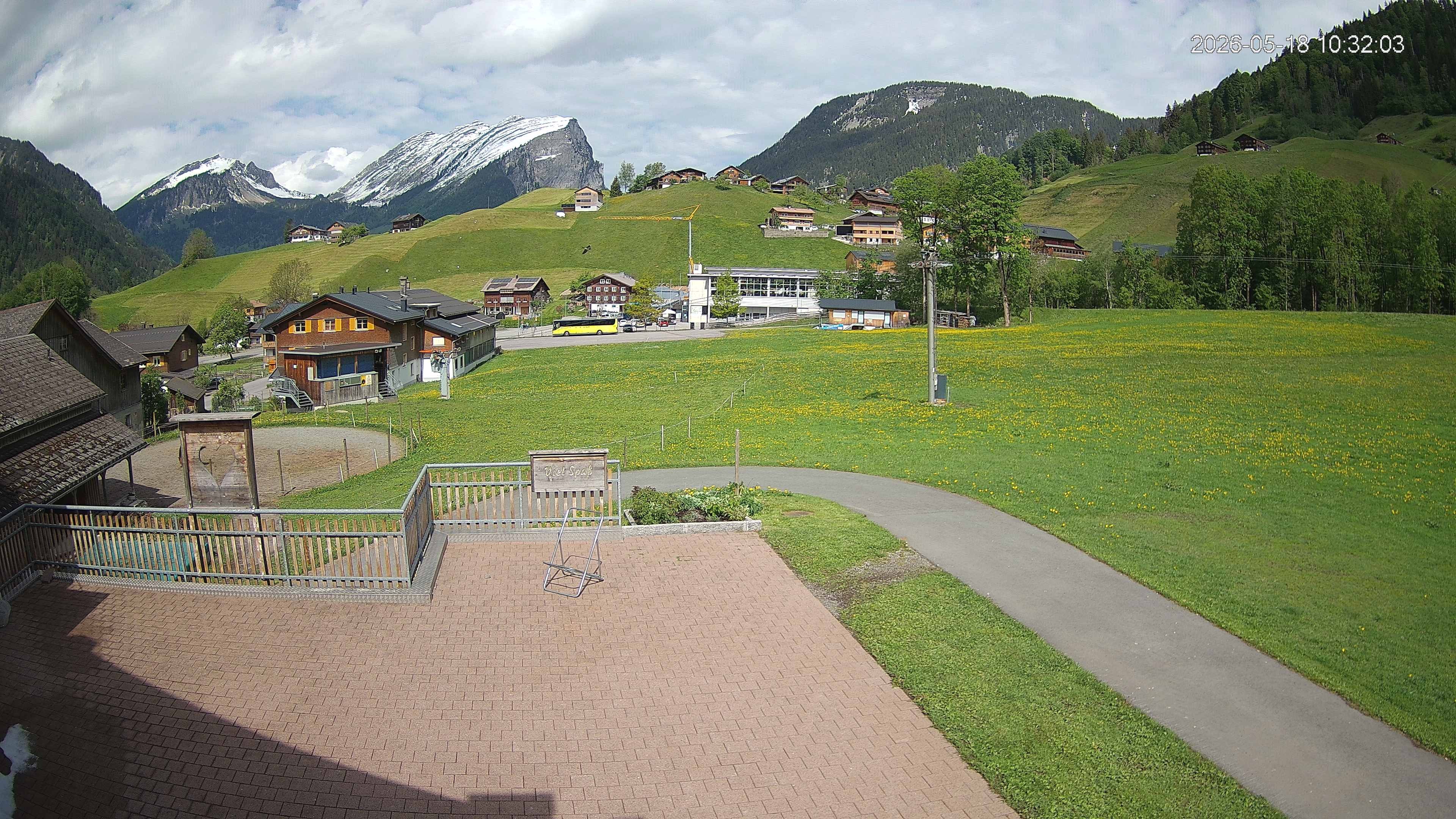 Archiv Foto Webcam Schrannenhof am Diedamskopf