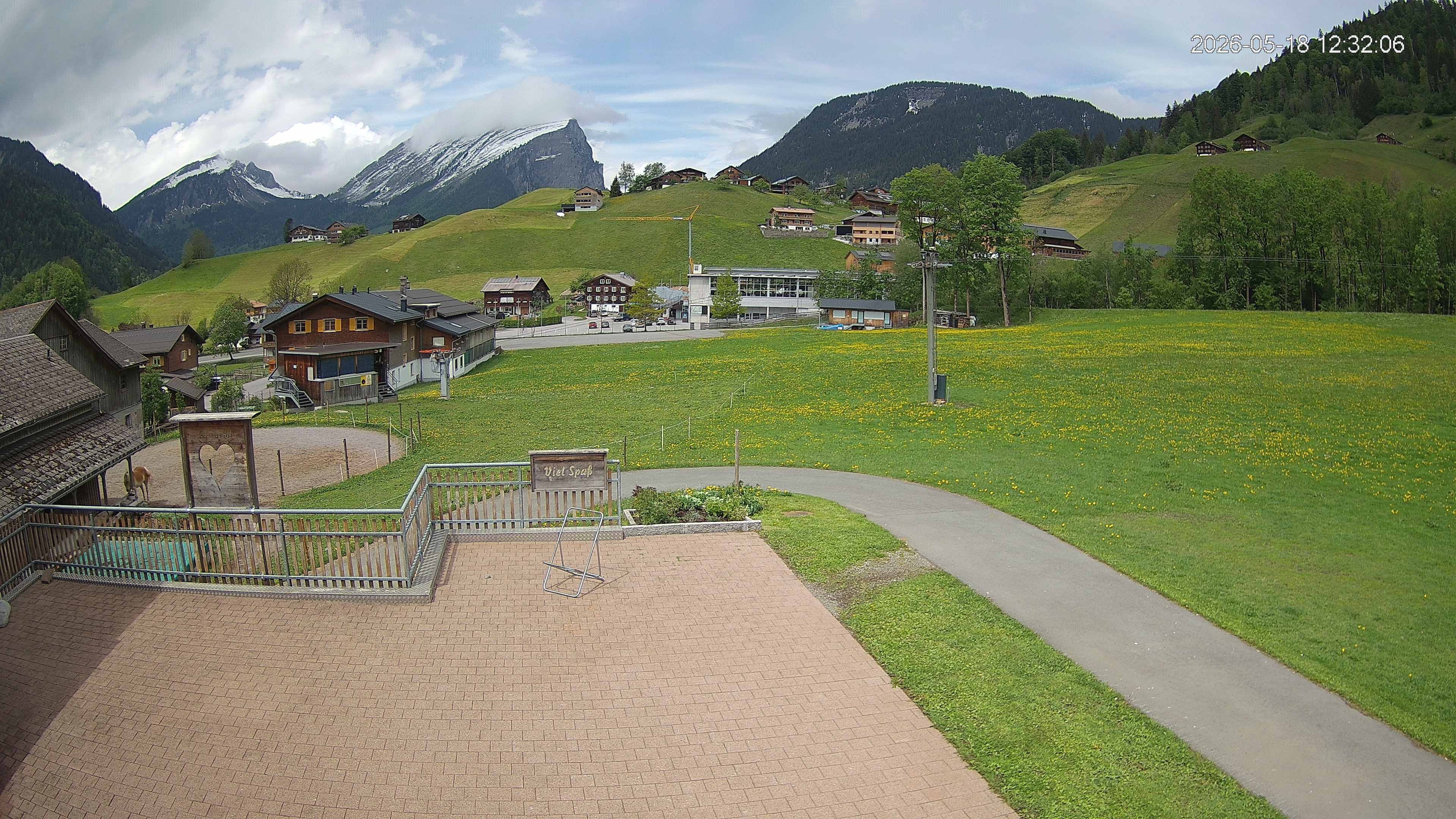 Archiv Foto Webcam Schrannenhof am Diedamskopf