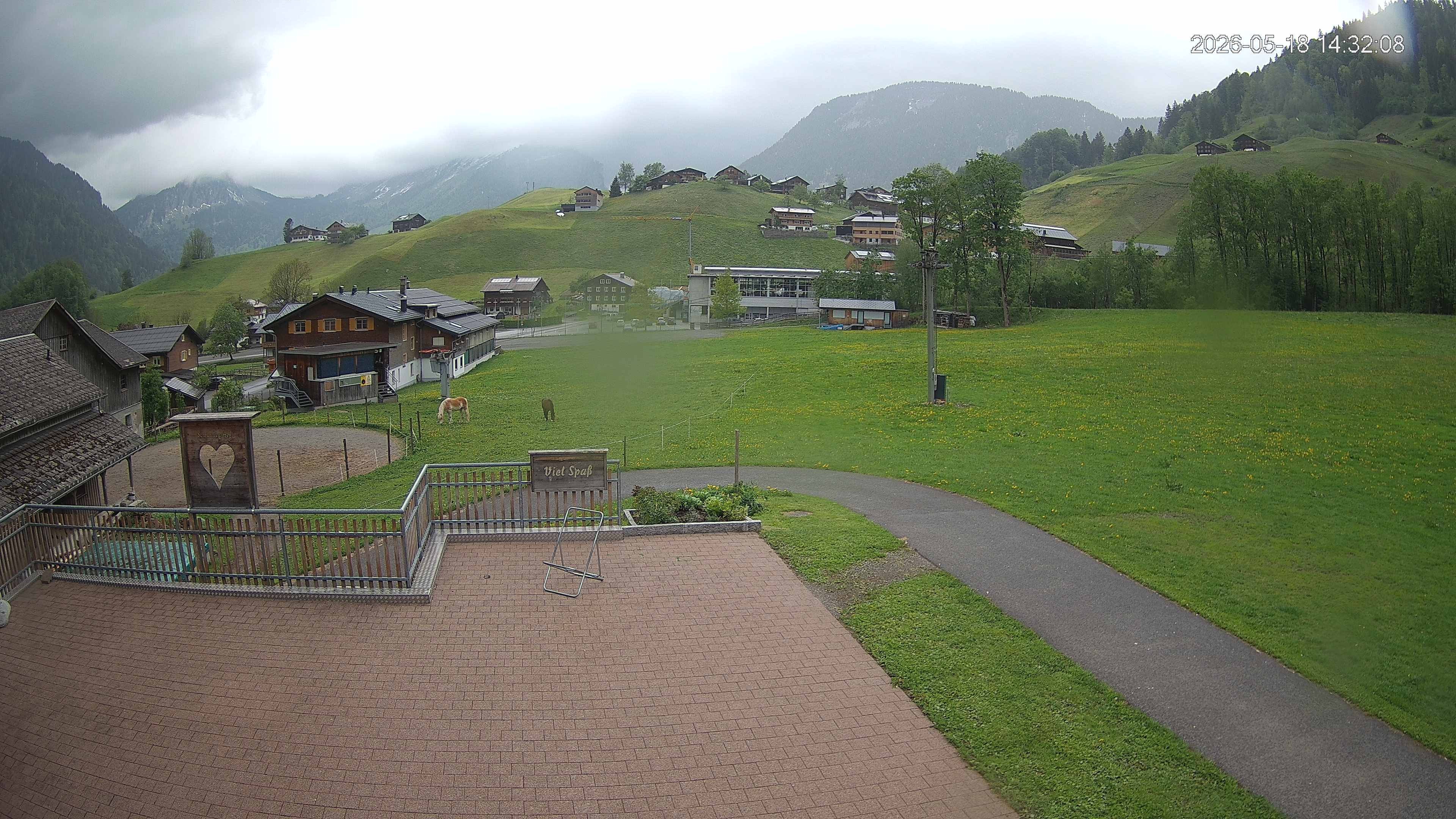 Archiv Foto Webcam Schrannenhof am Diedamskopf