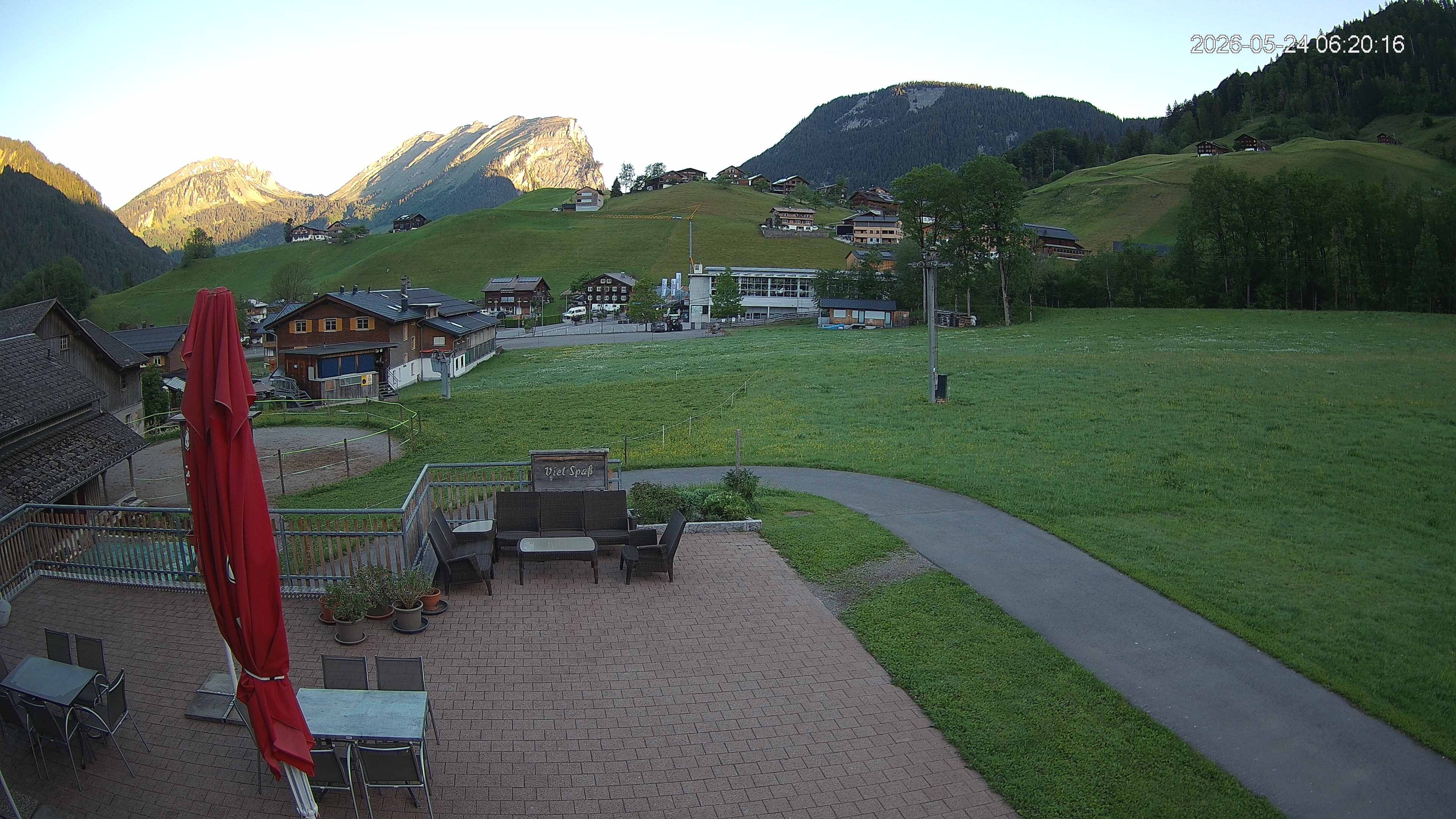 Archiv Foto Webcam Schrannenhof am Diedamskopf