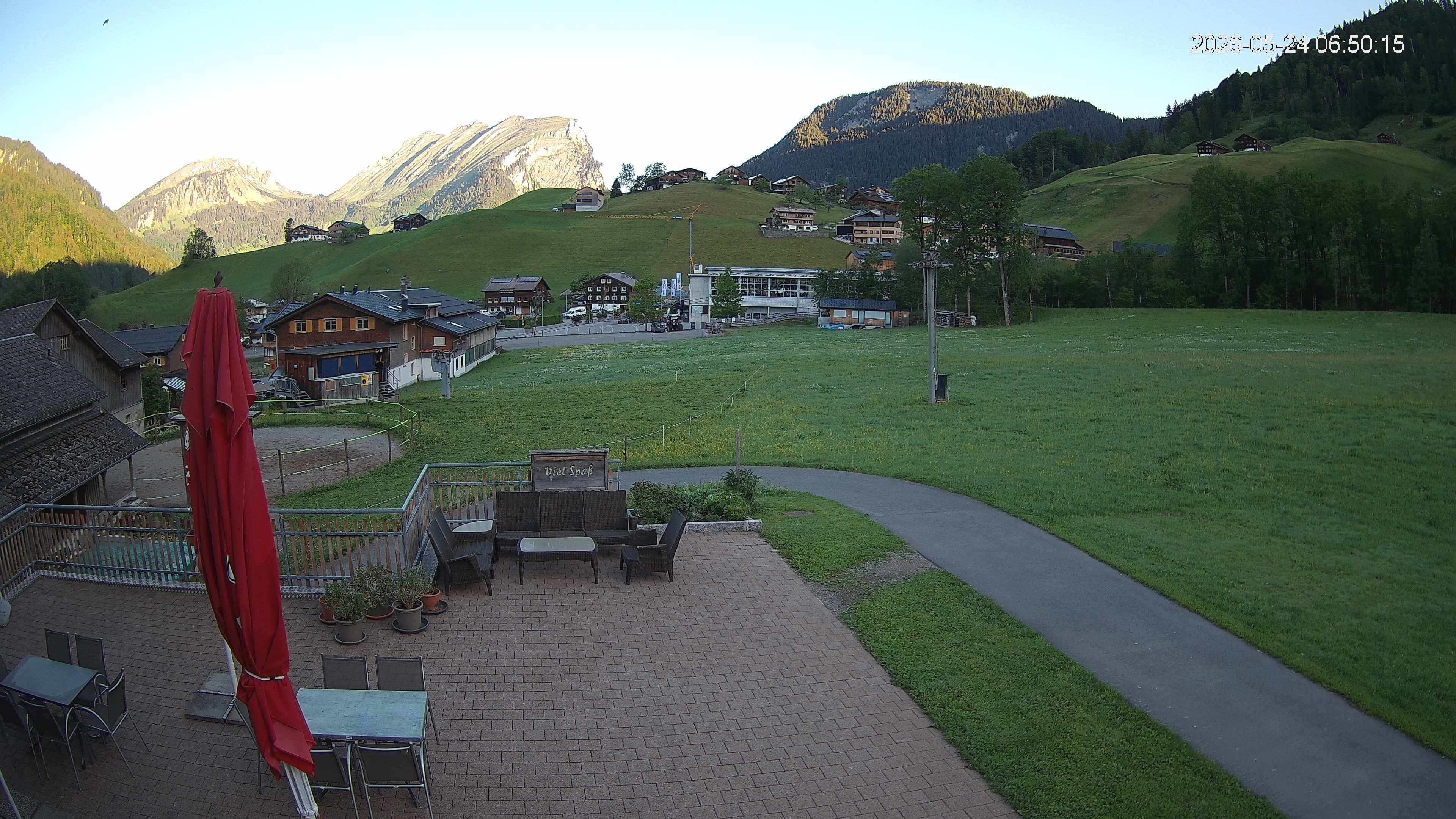 Archiv Foto Webcam Schrannenhof am Diedamskopf