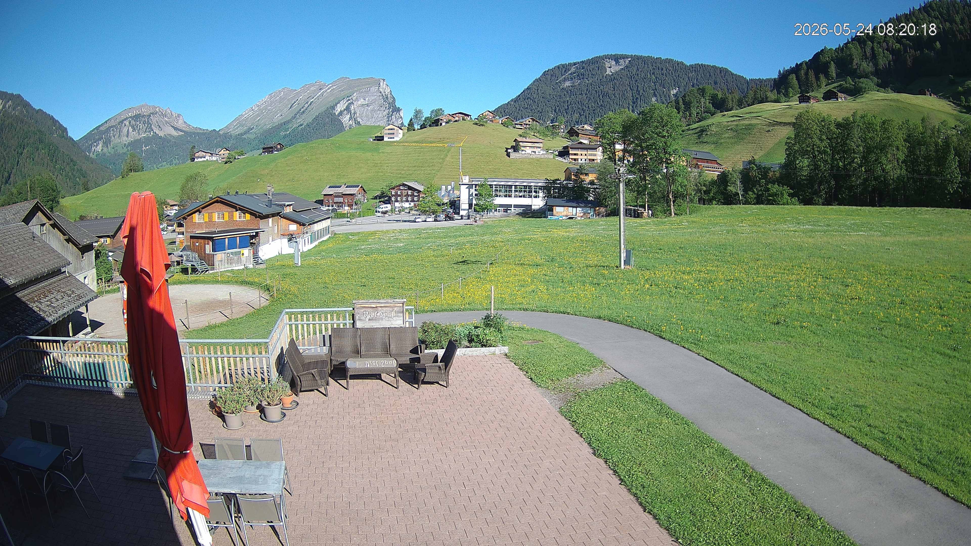 Archiv Foto Webcam Schrannenhof am Diedamskopf
