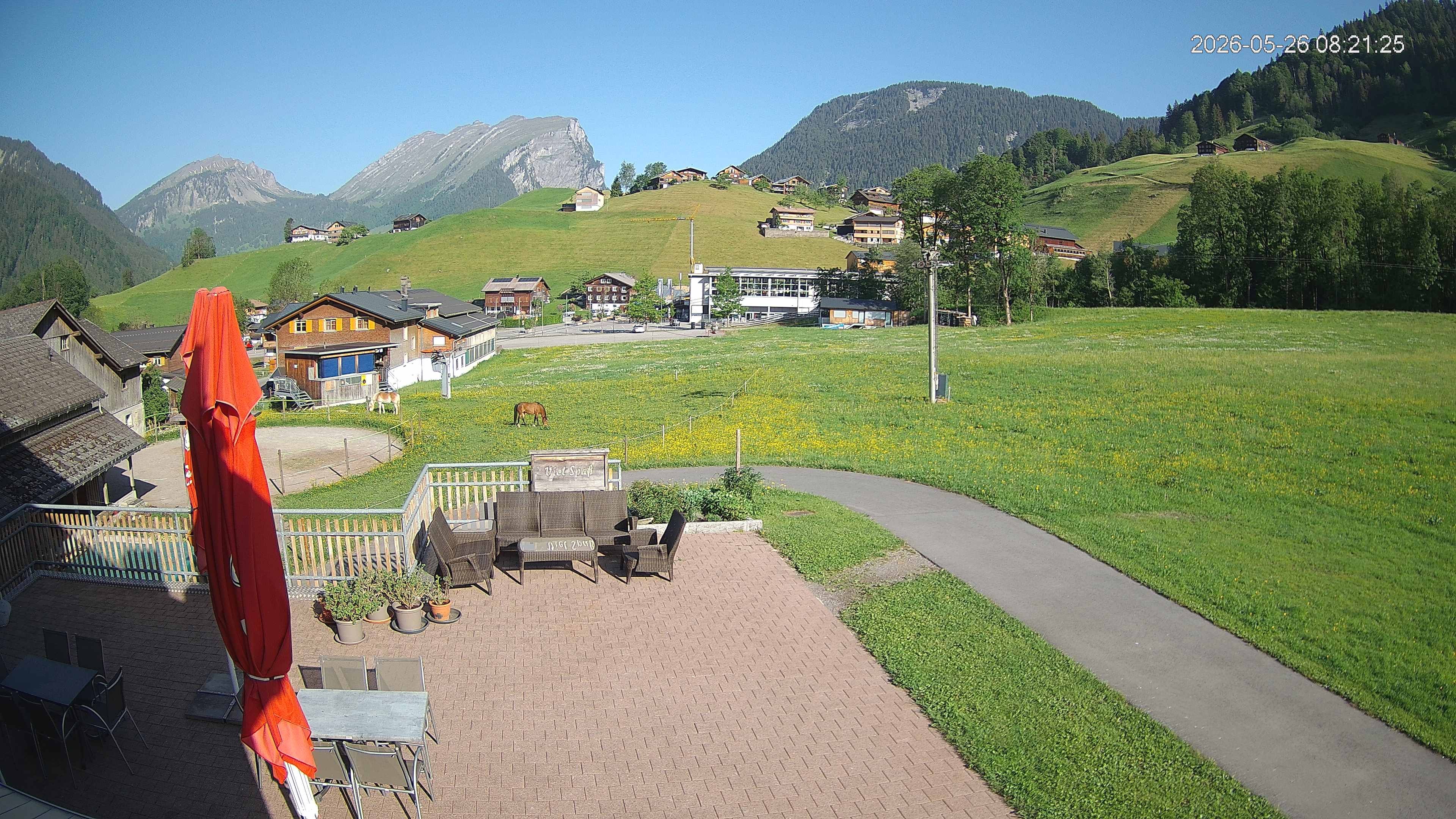 Archiv Foto Webcam Schrannenhof am Diedamskopf