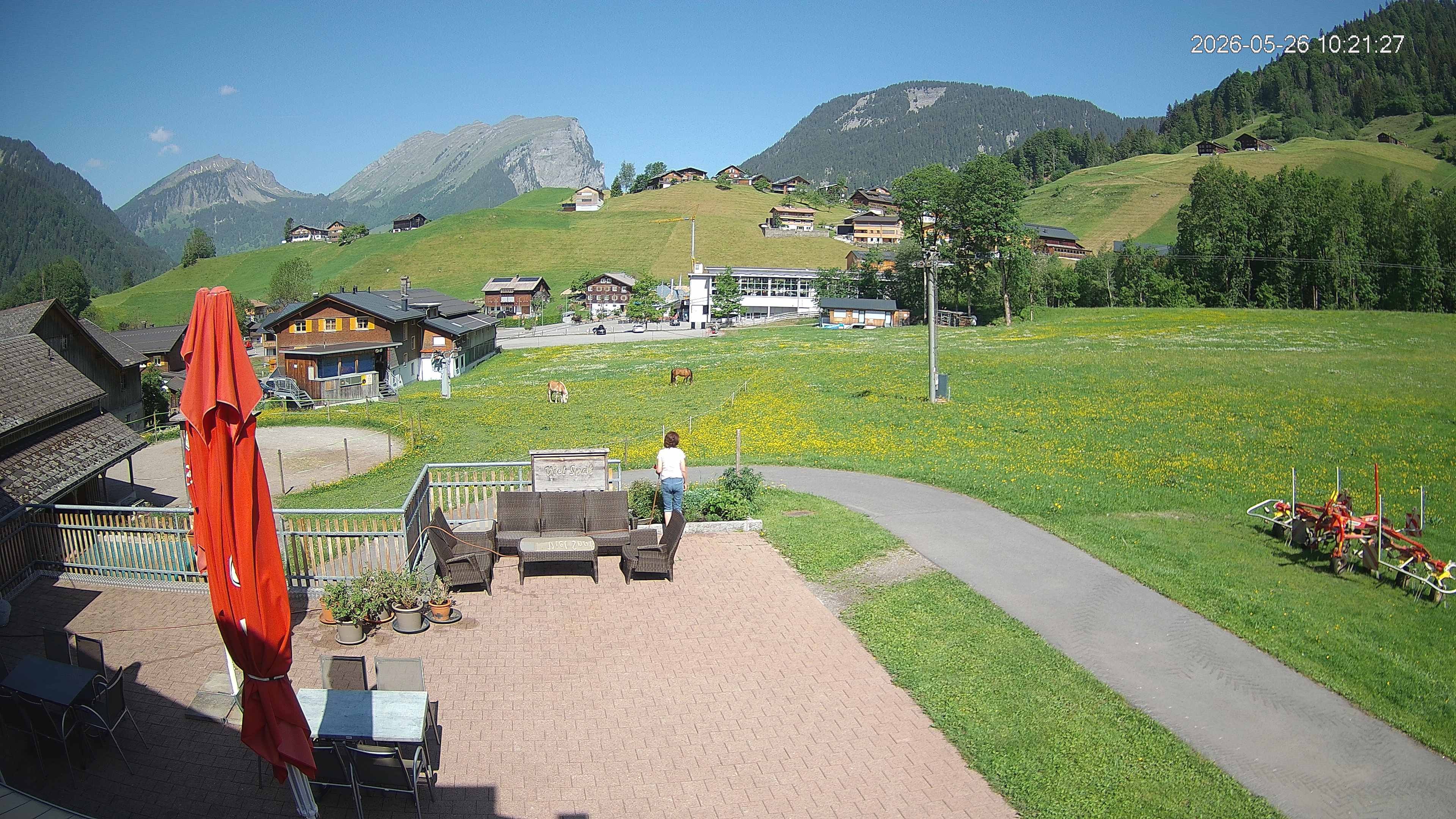 Archiv Foto Webcam Schrannenhof am Diedamskopf