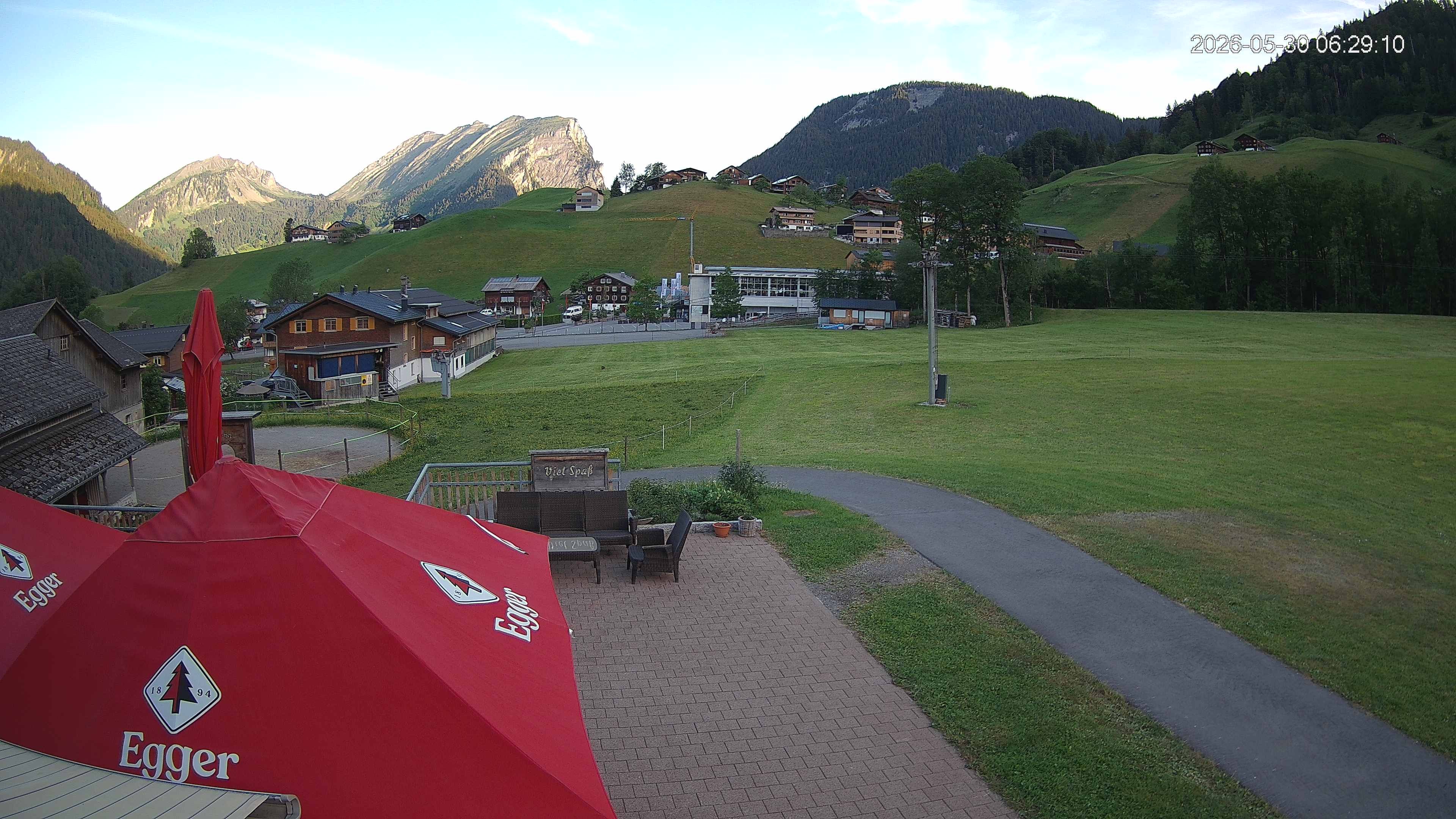 Archiv Foto Webcam Schrannenhof am Diedamskopf