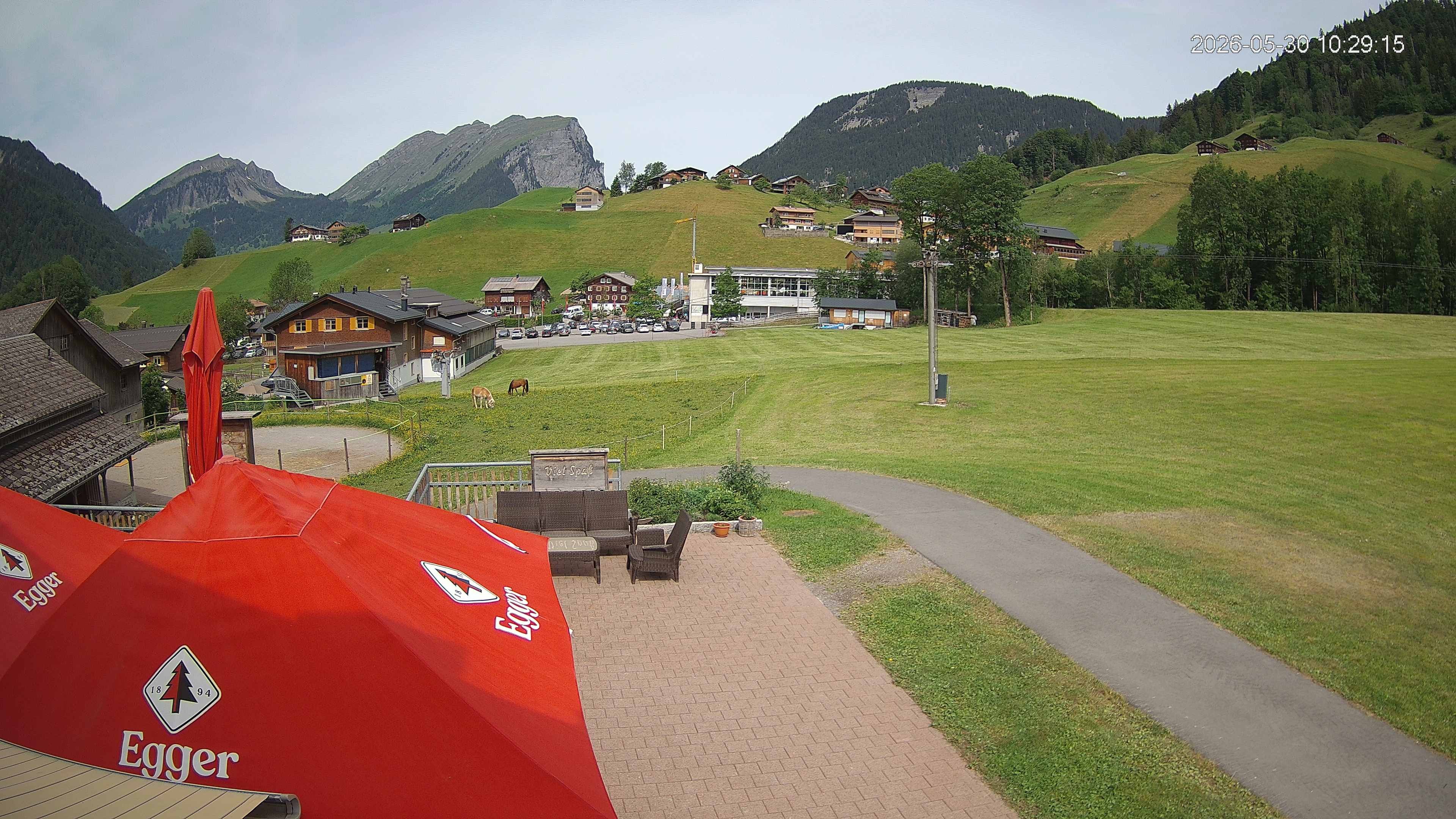 Archiv Foto Webcam Schrannenhof am Diedamskopf
