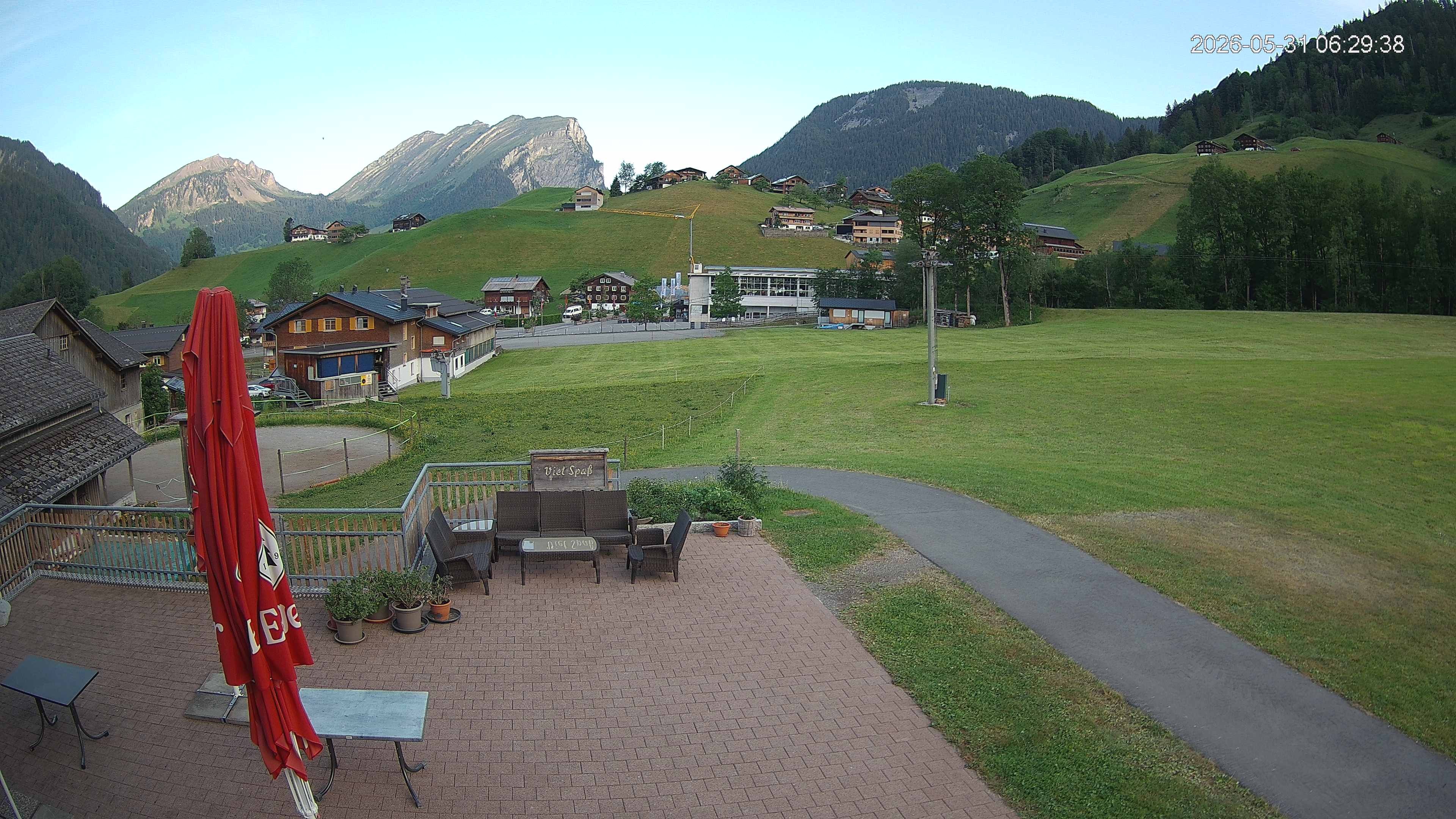 Archiv Foto Webcam Schrannenhof am Diedamskopf