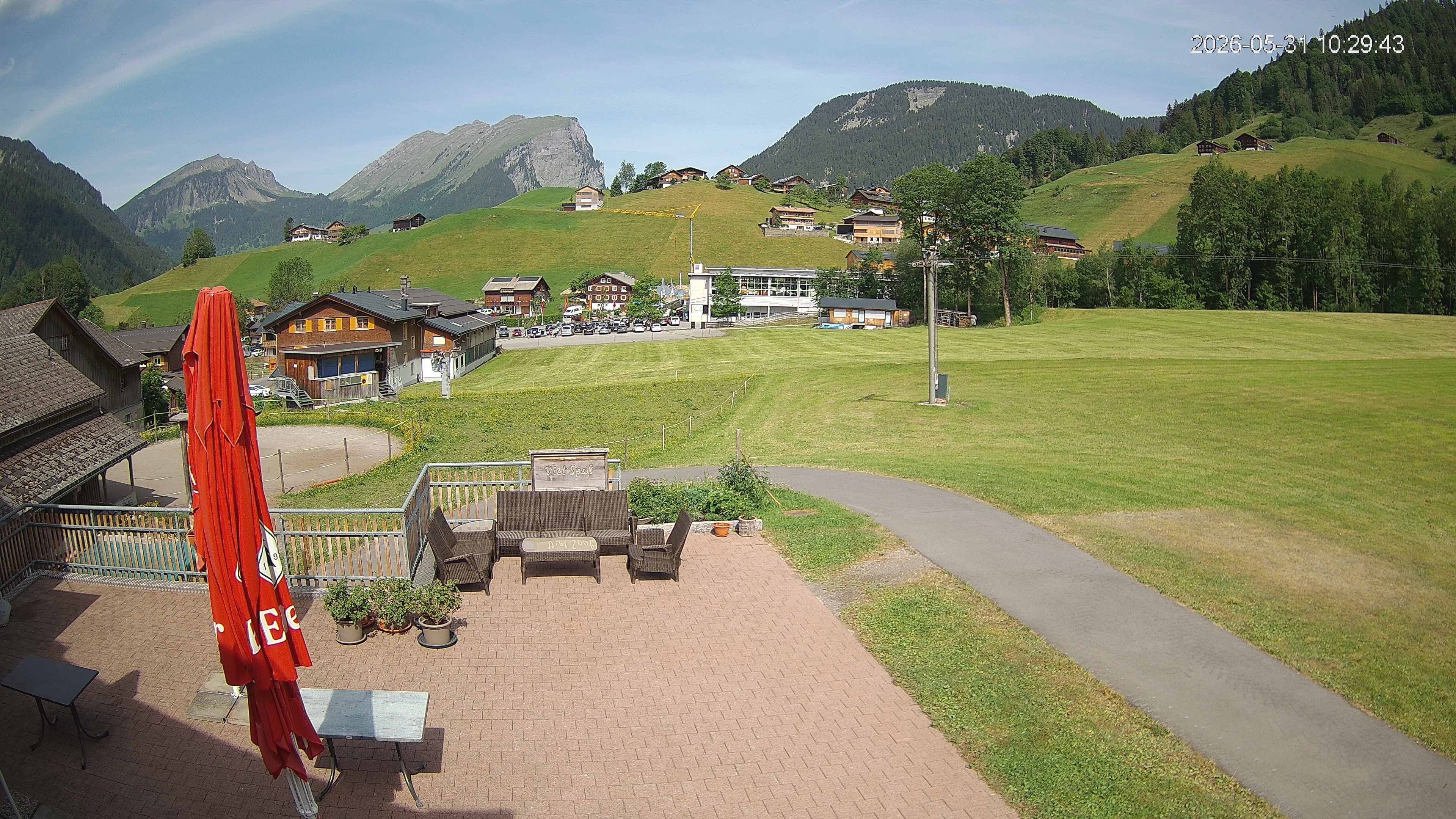 Archiv Foto Webcam Schrannenhof am Diedamskopf