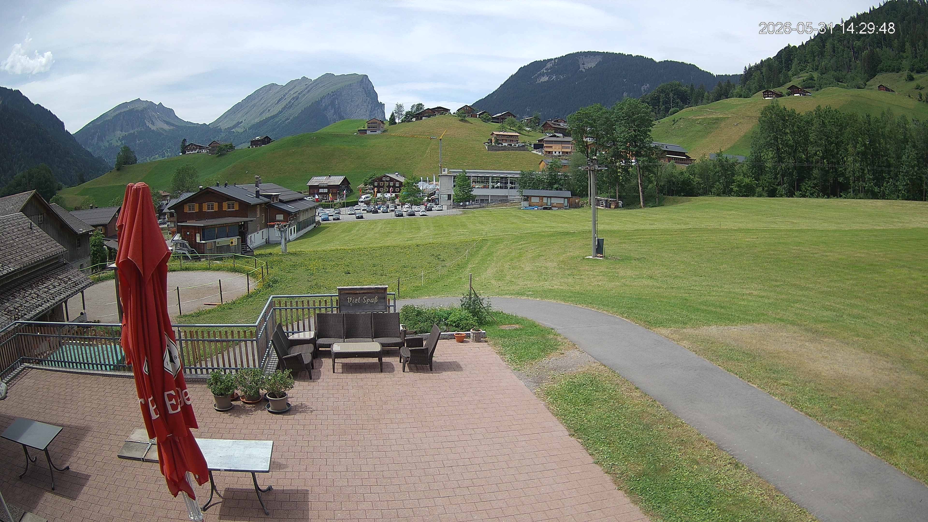 Archiv Foto Webcam Schrannenhof am Diedamskopf