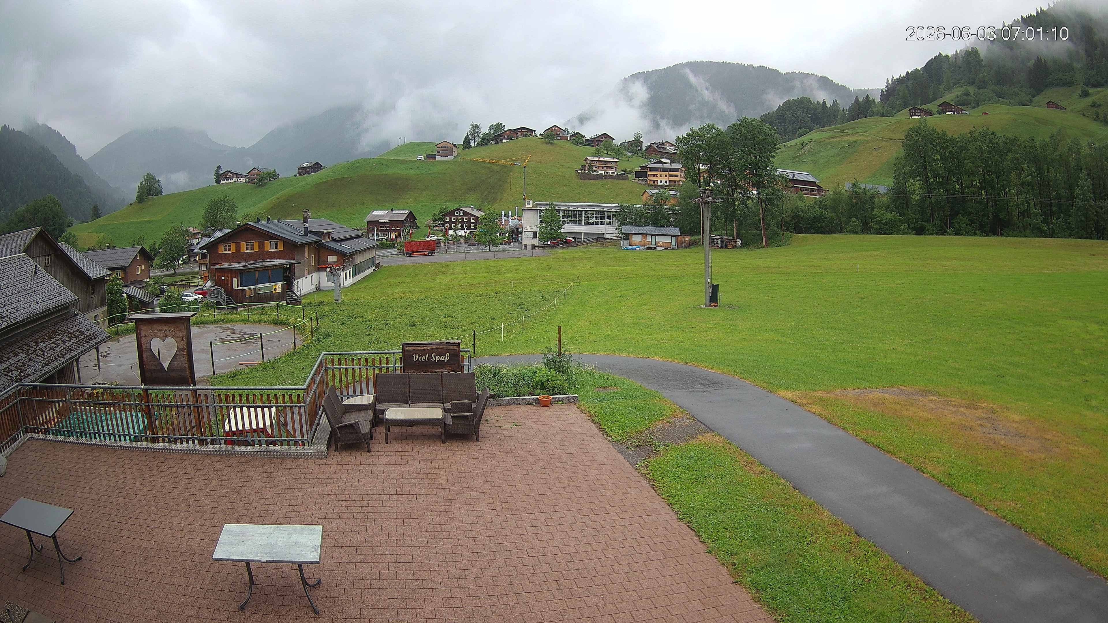 Archiv Foto Webcam Schrannenhof am Diedamskopf