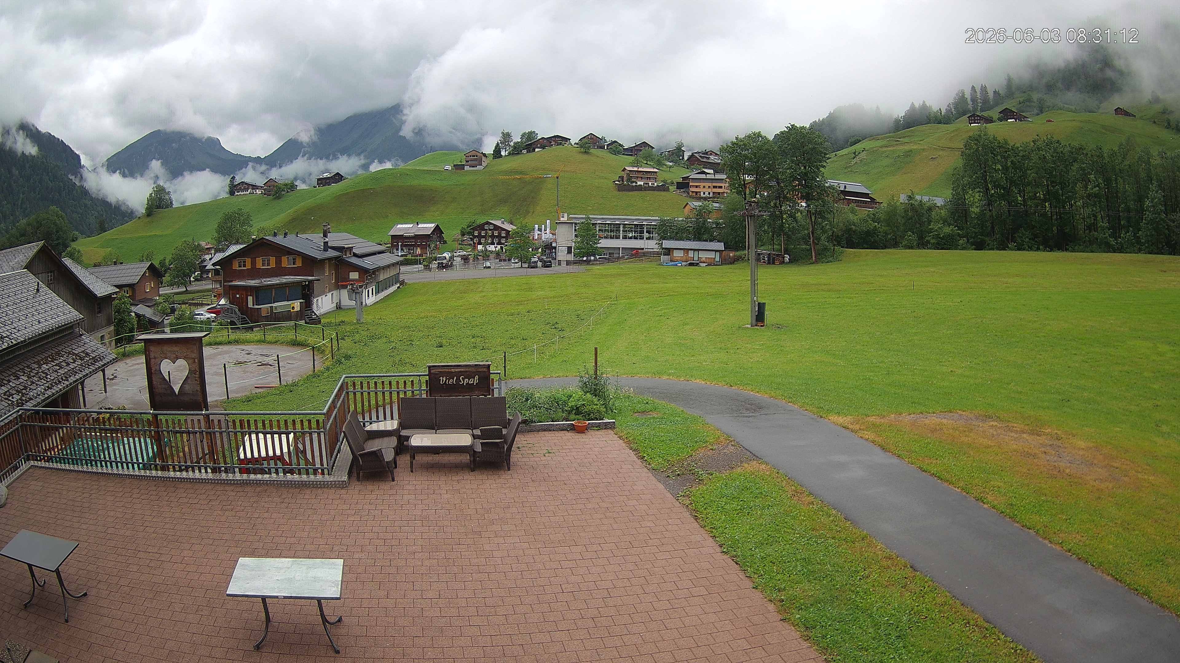 Archiv Foto Webcam Schrannenhof am Diedamskopf