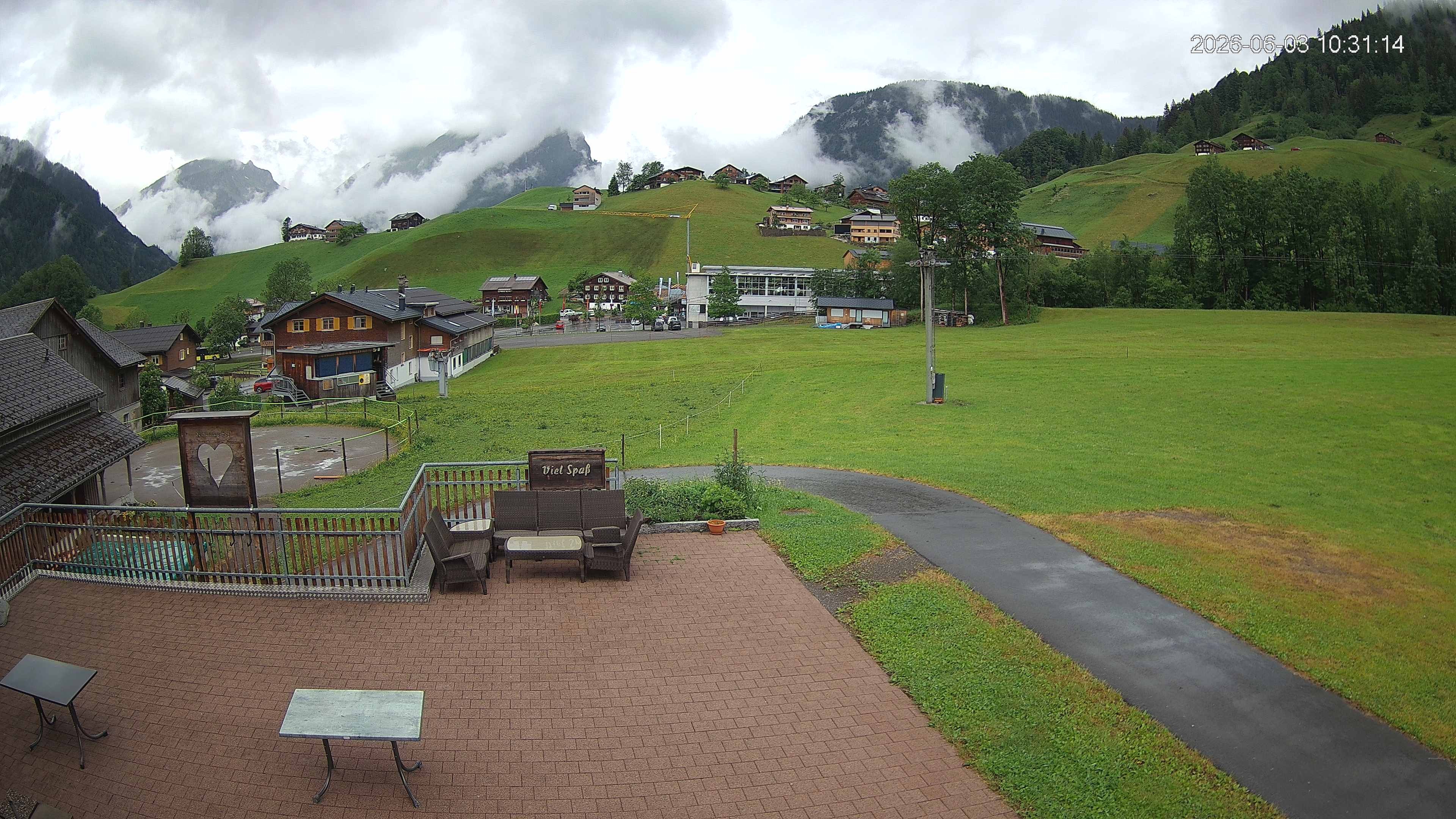 Archiv Foto Webcam Schrannenhof am Diedamskopf