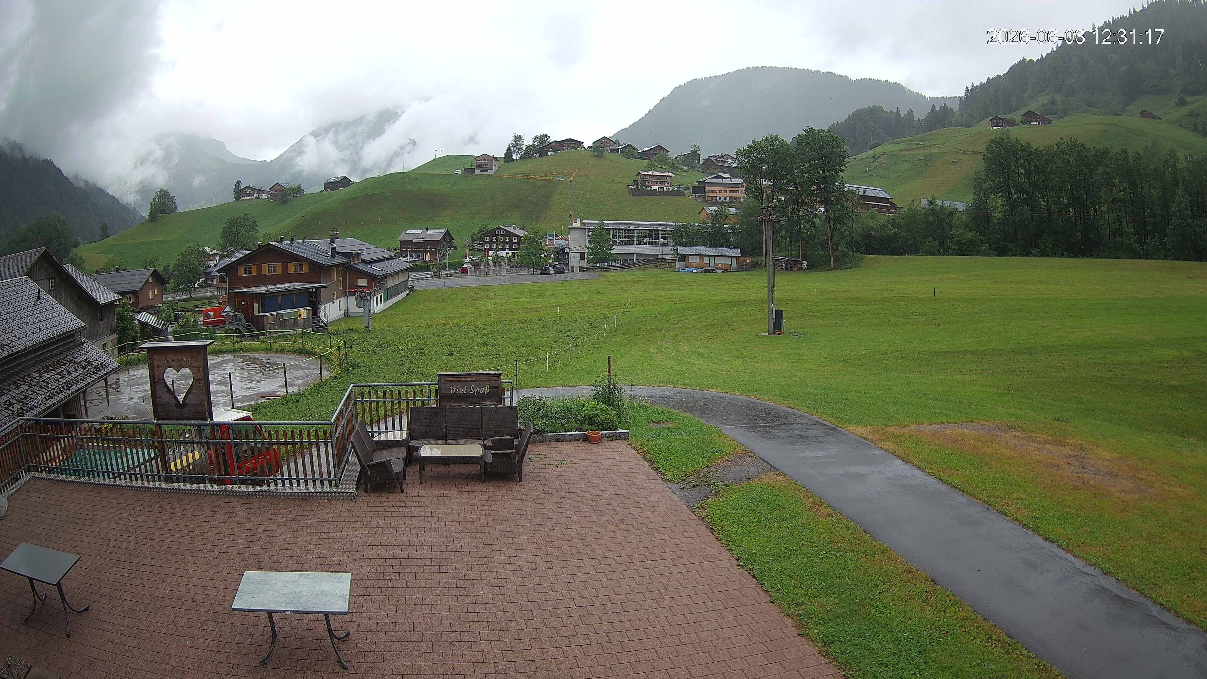 Archiv Foto Webcam Schrannenhof am Diedamskopf