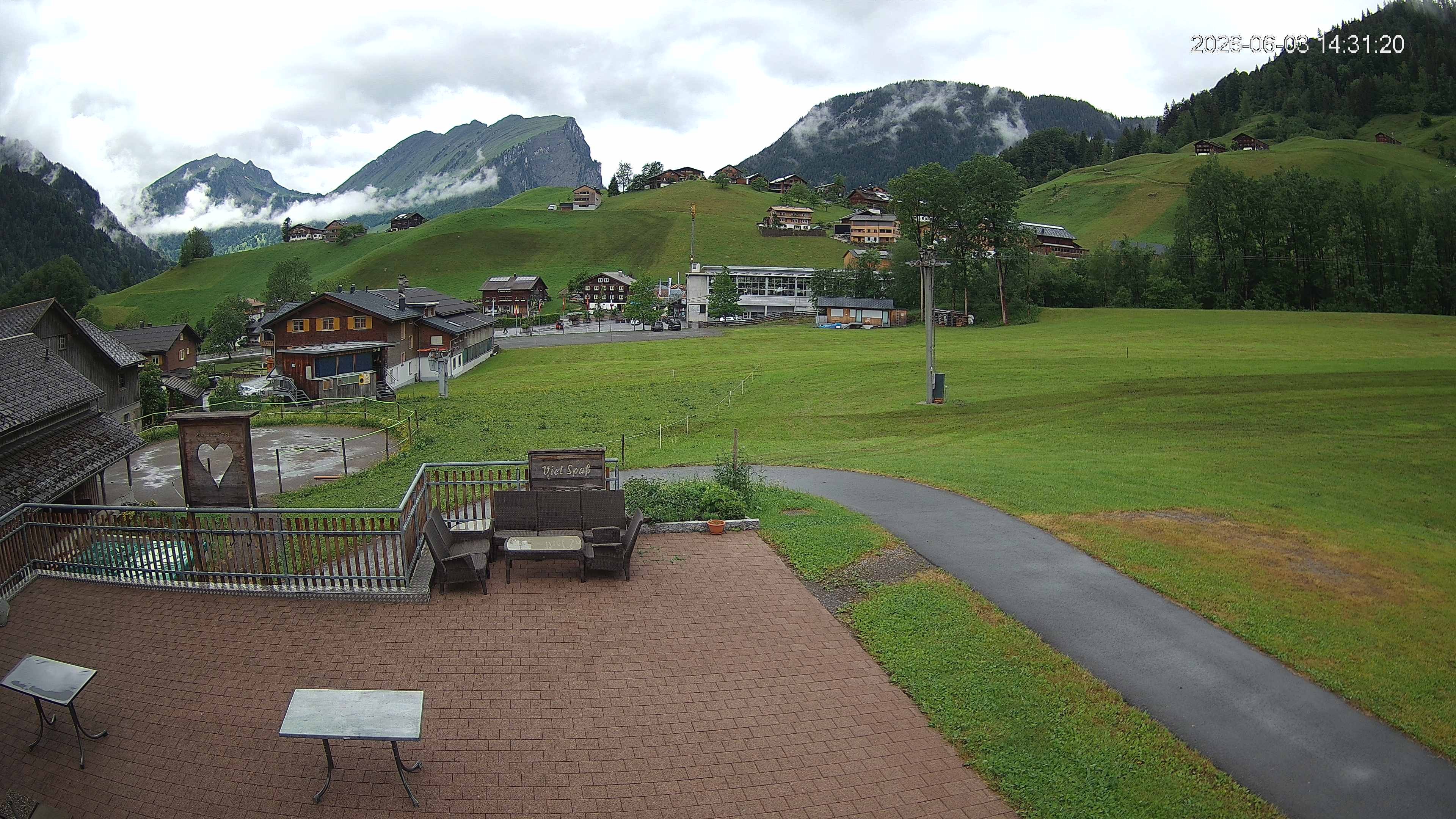Archiv Foto Webcam Schrannenhof am Diedamskopf