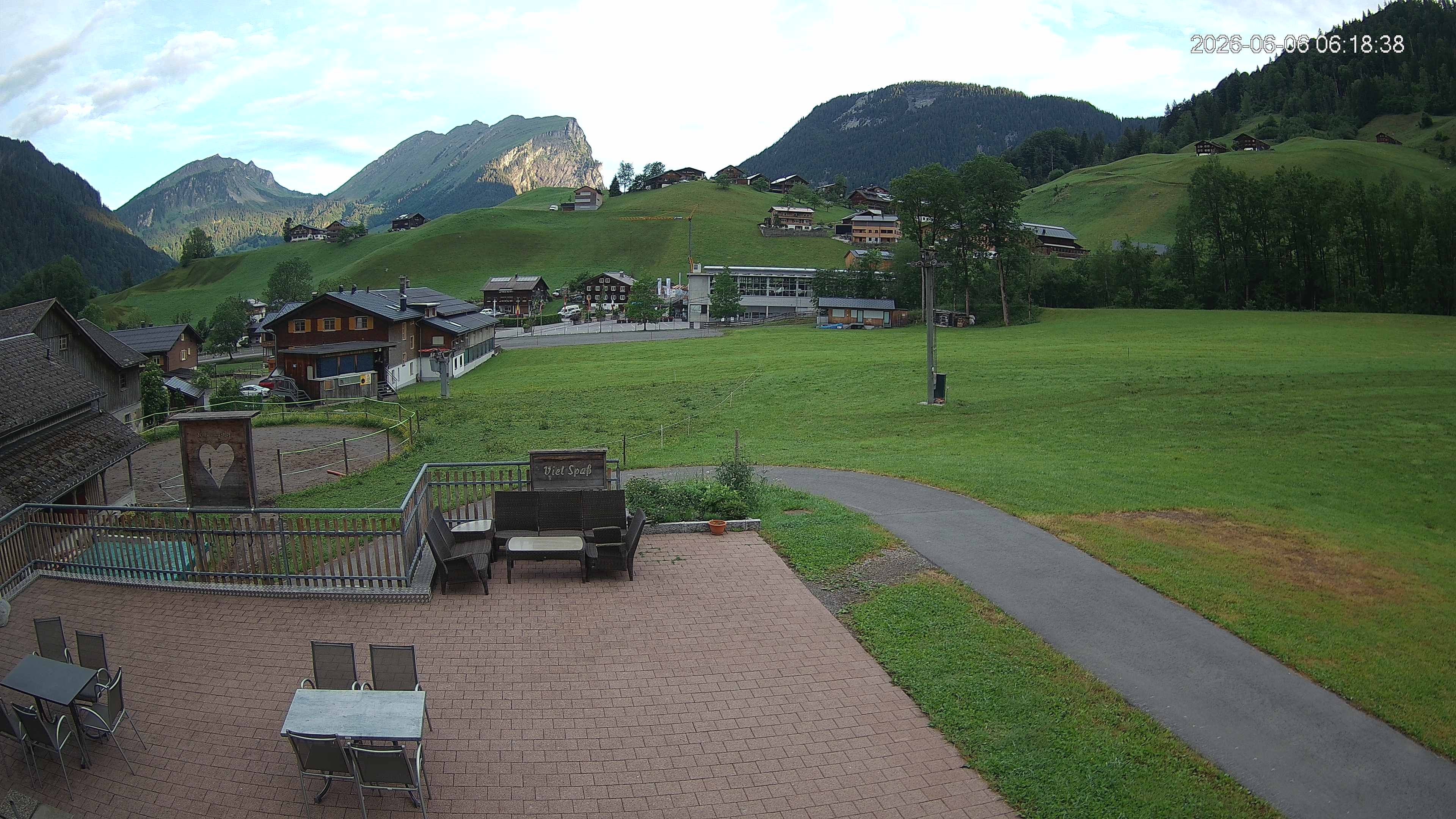 Archiv Foto Webcam Schrannenhof am Diedamskopf