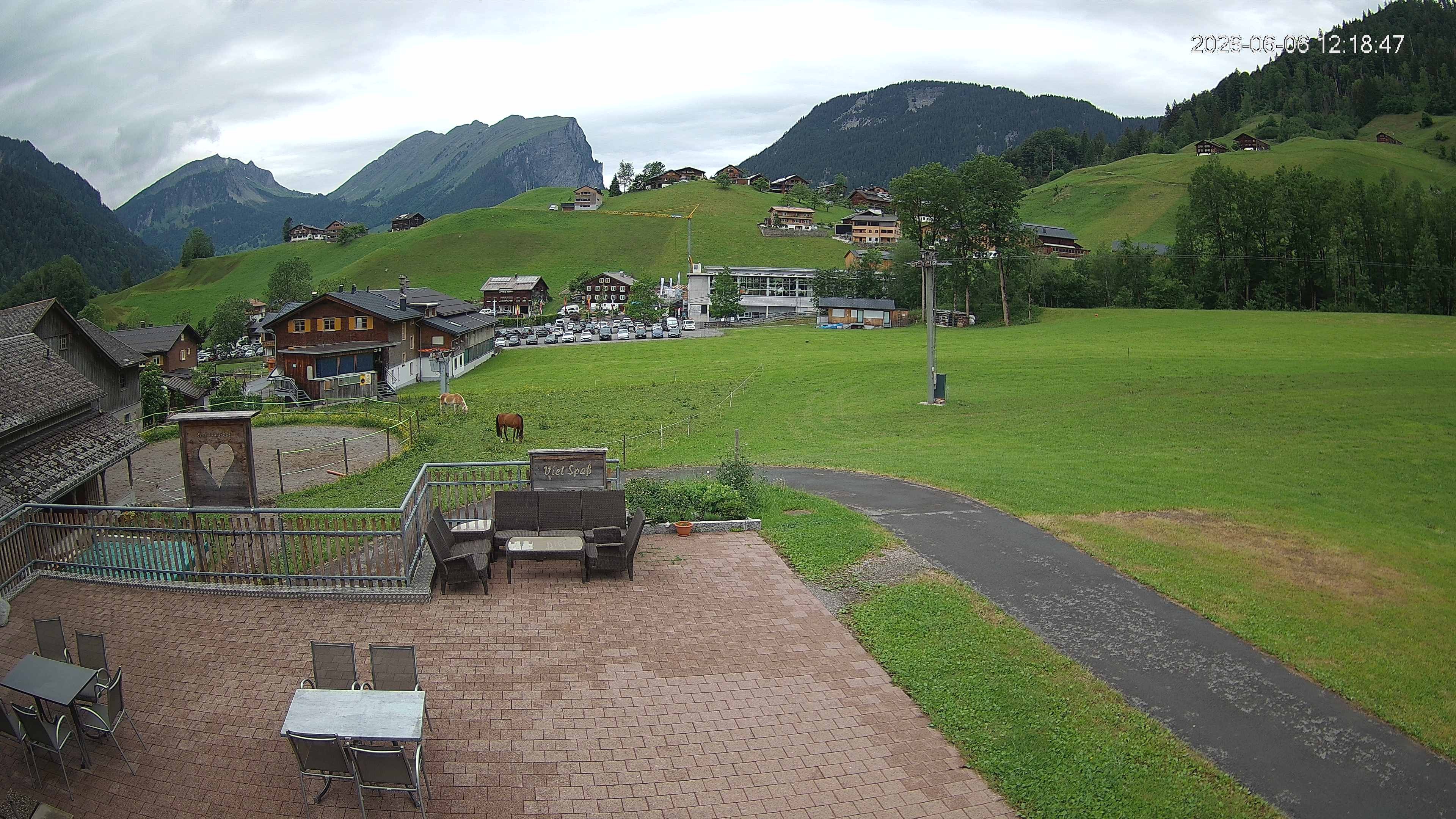 Archiv Foto Webcam Schrannenhof am Diedamskopf