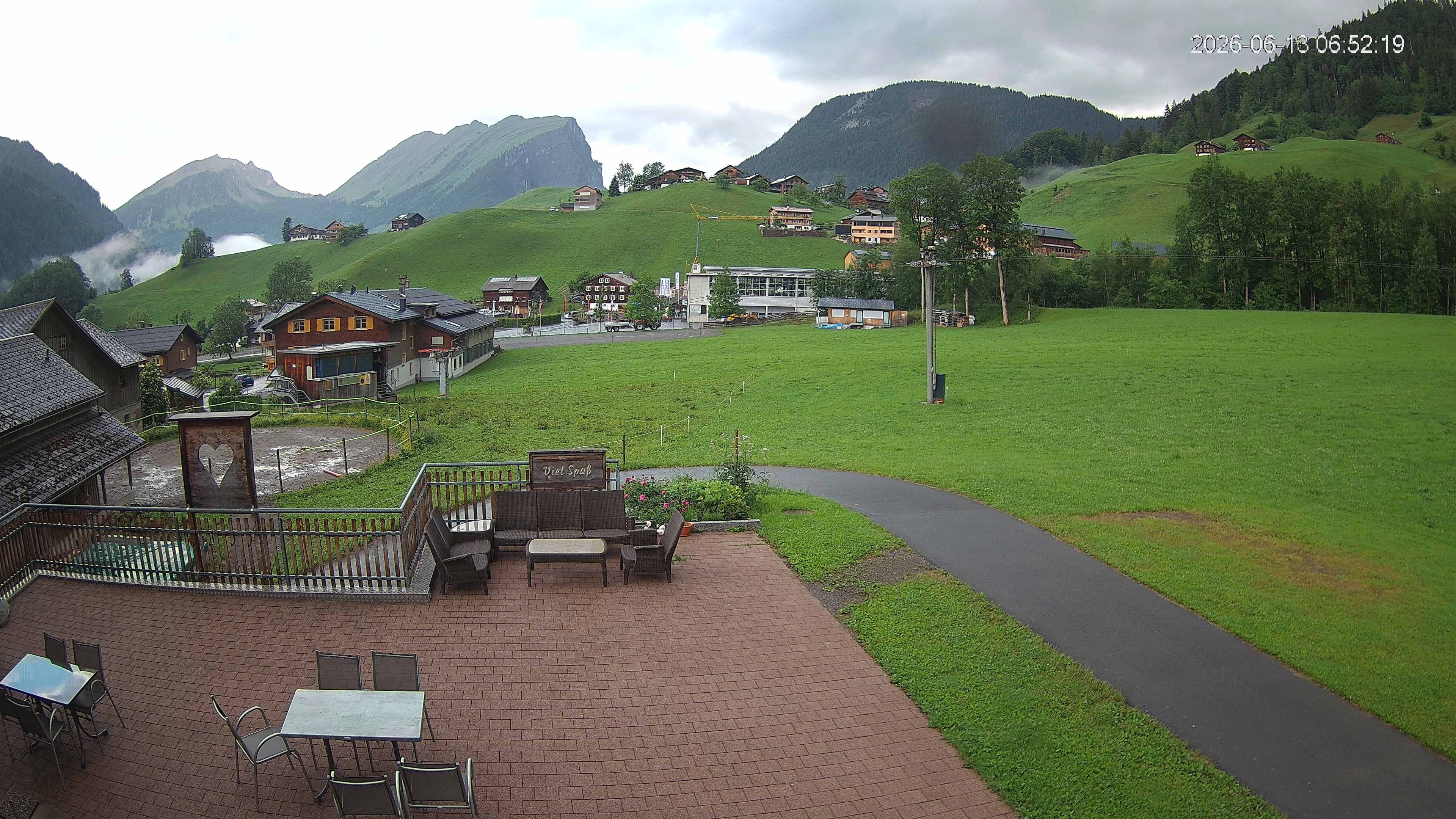 Archiv Foto Webcam Schrannenhof am Diedamskopf