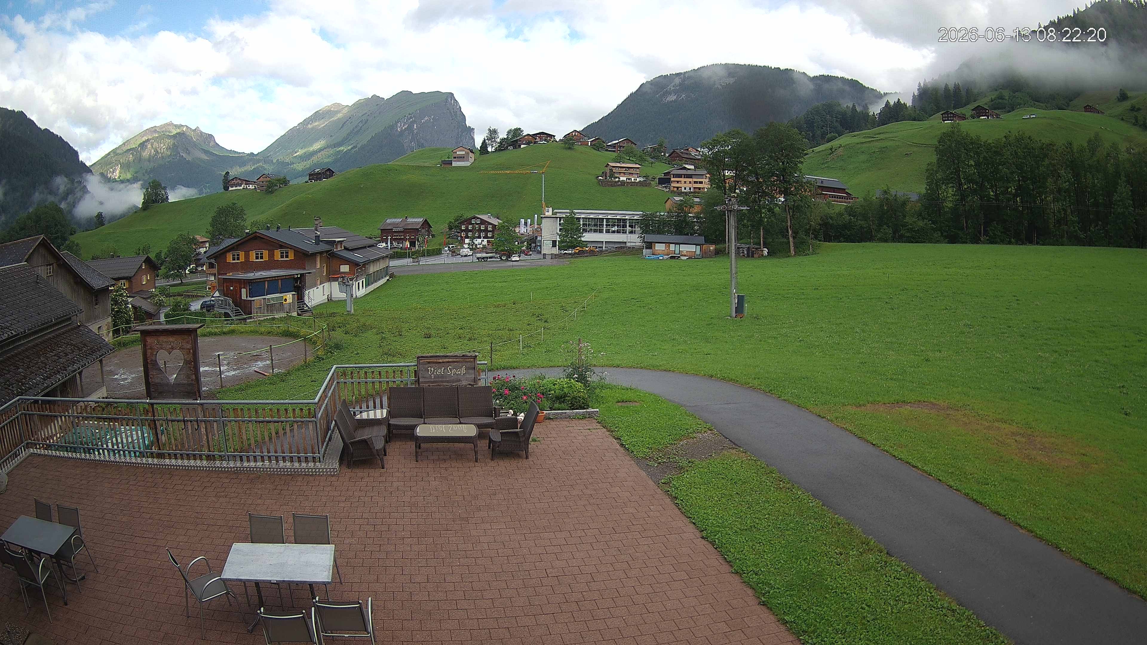 Archiv Foto Webcam Schrannenhof am Diedamskopf