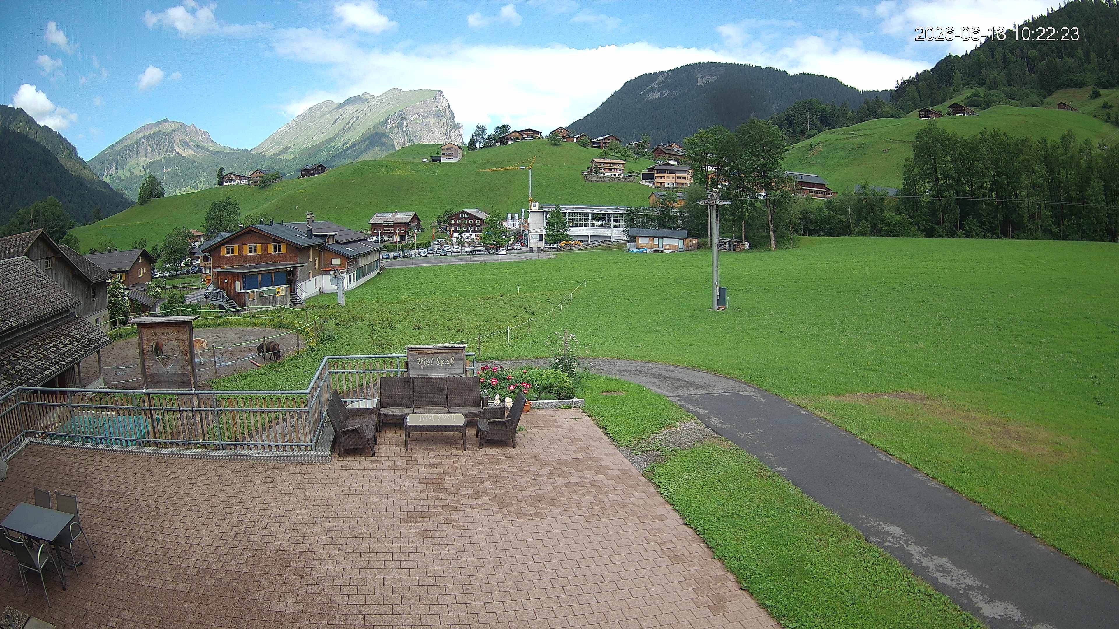 Archiv Foto Webcam Schrannenhof am Diedamskopf
