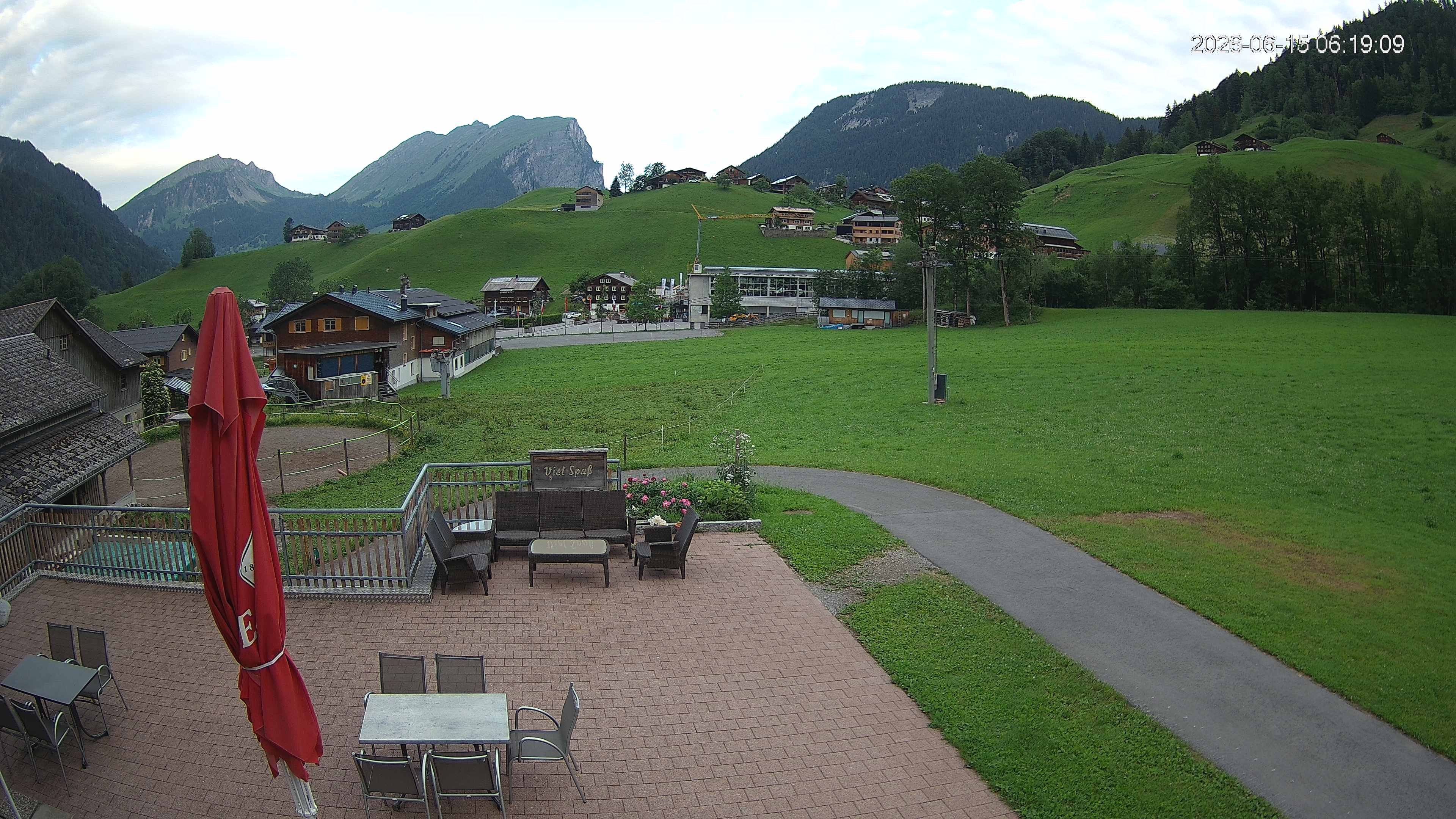 Archiv Foto Webcam Schrannenhof am Diedamskopf