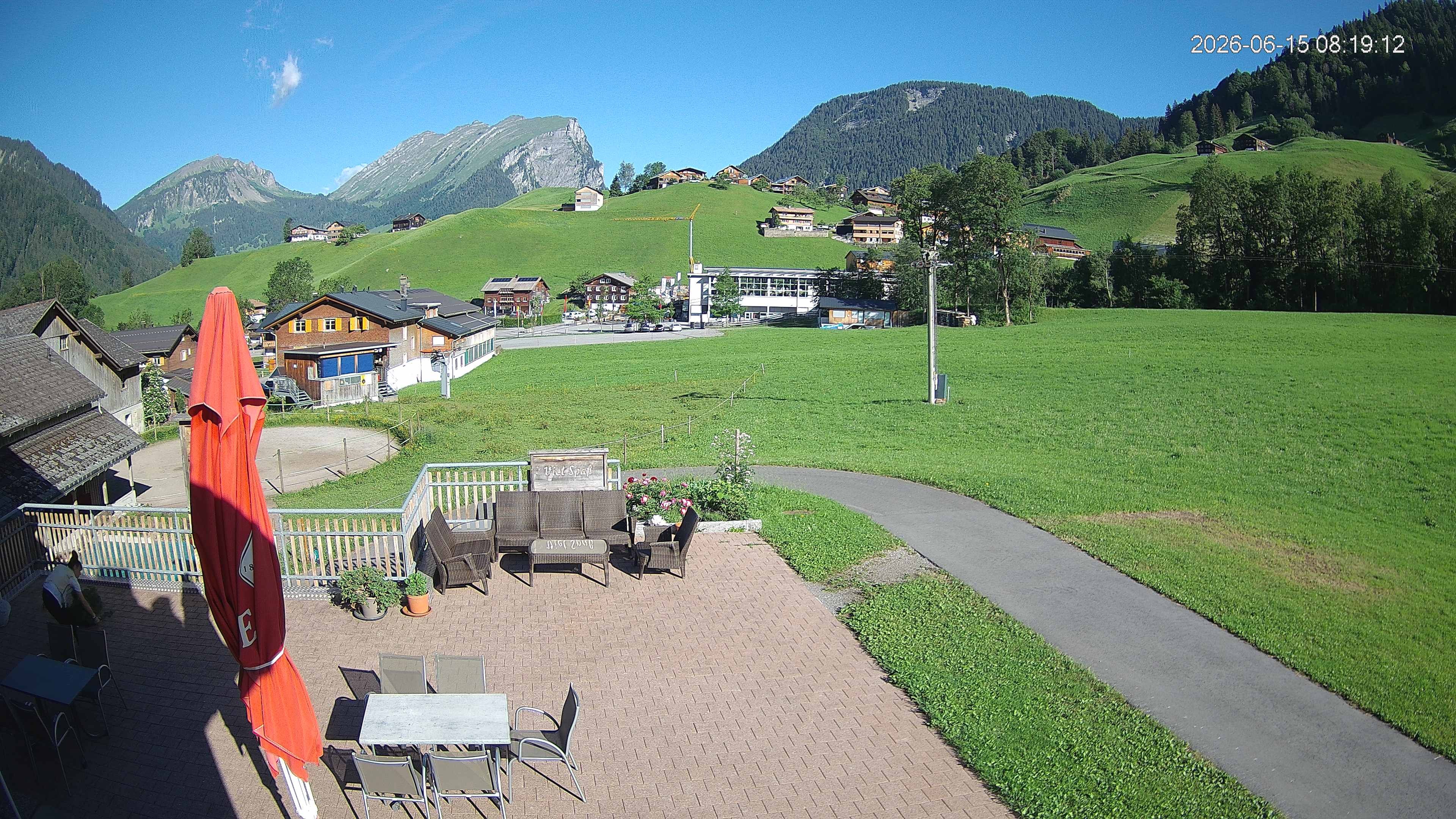 Archiv Foto Webcam Schrannenhof am Diedamskopf