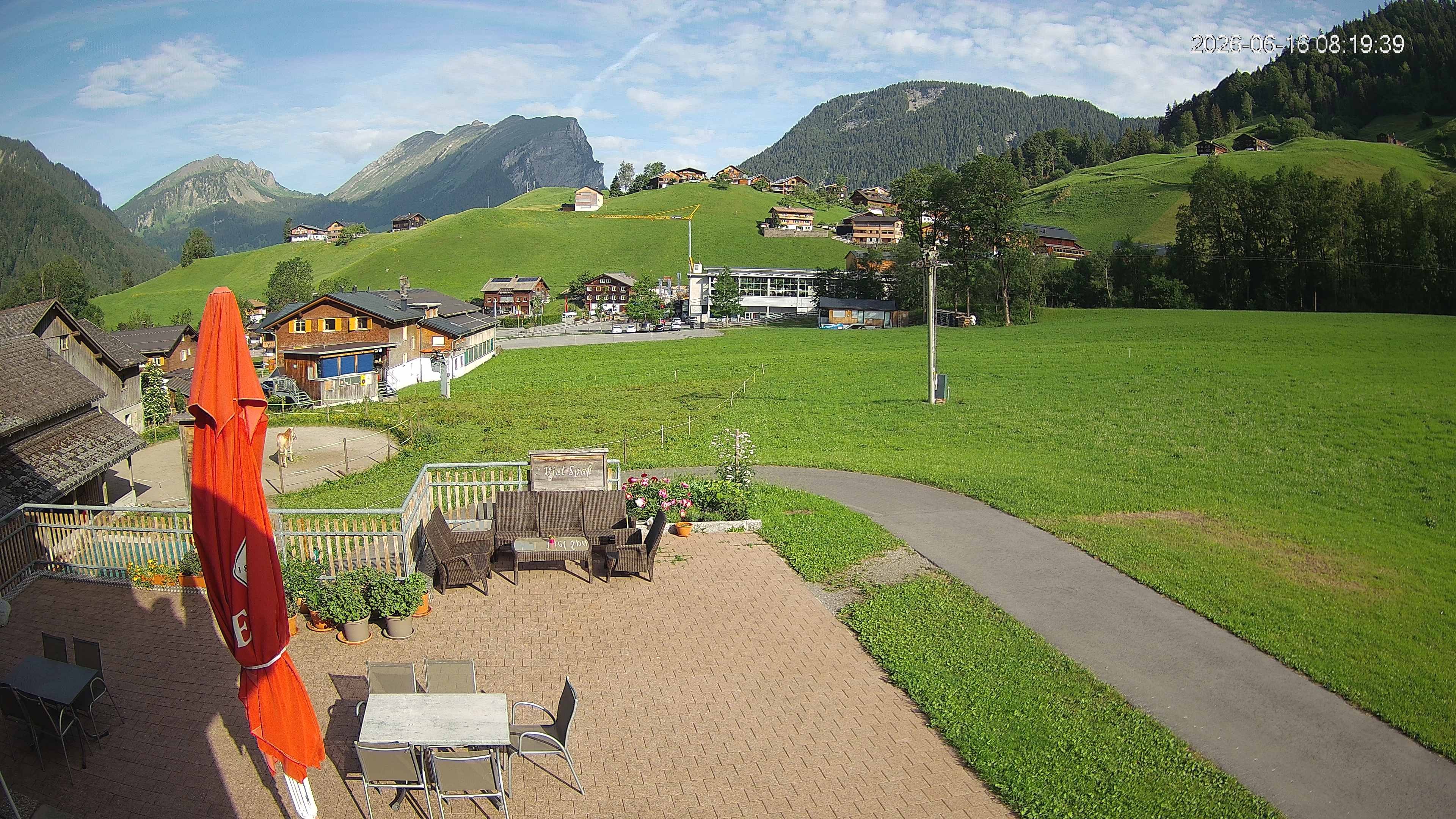 Archiv Foto Webcam Schrannenhof am Diedamskopf