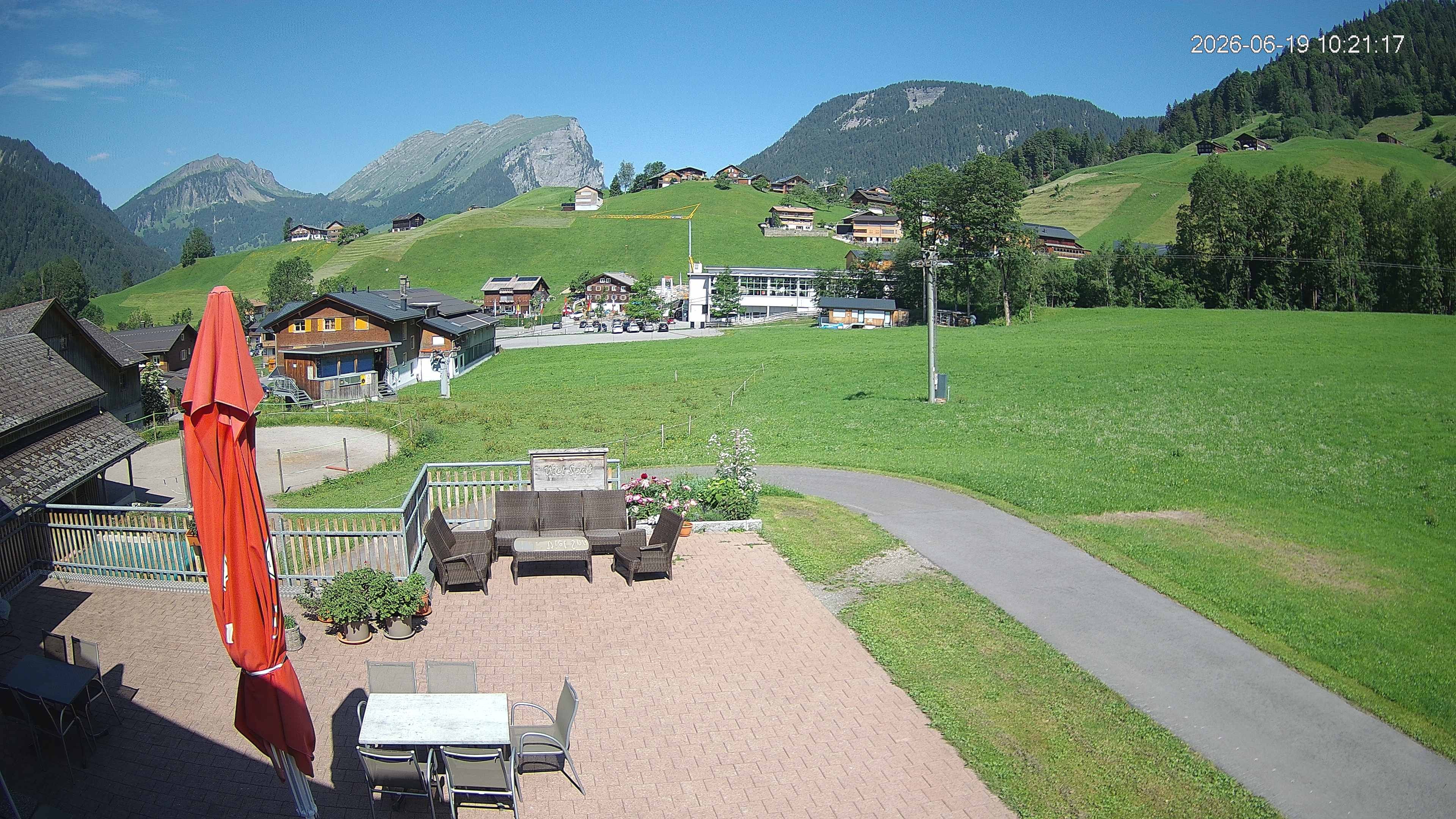Archiv Foto Webcam Schrannenhof am Diedamskopf
