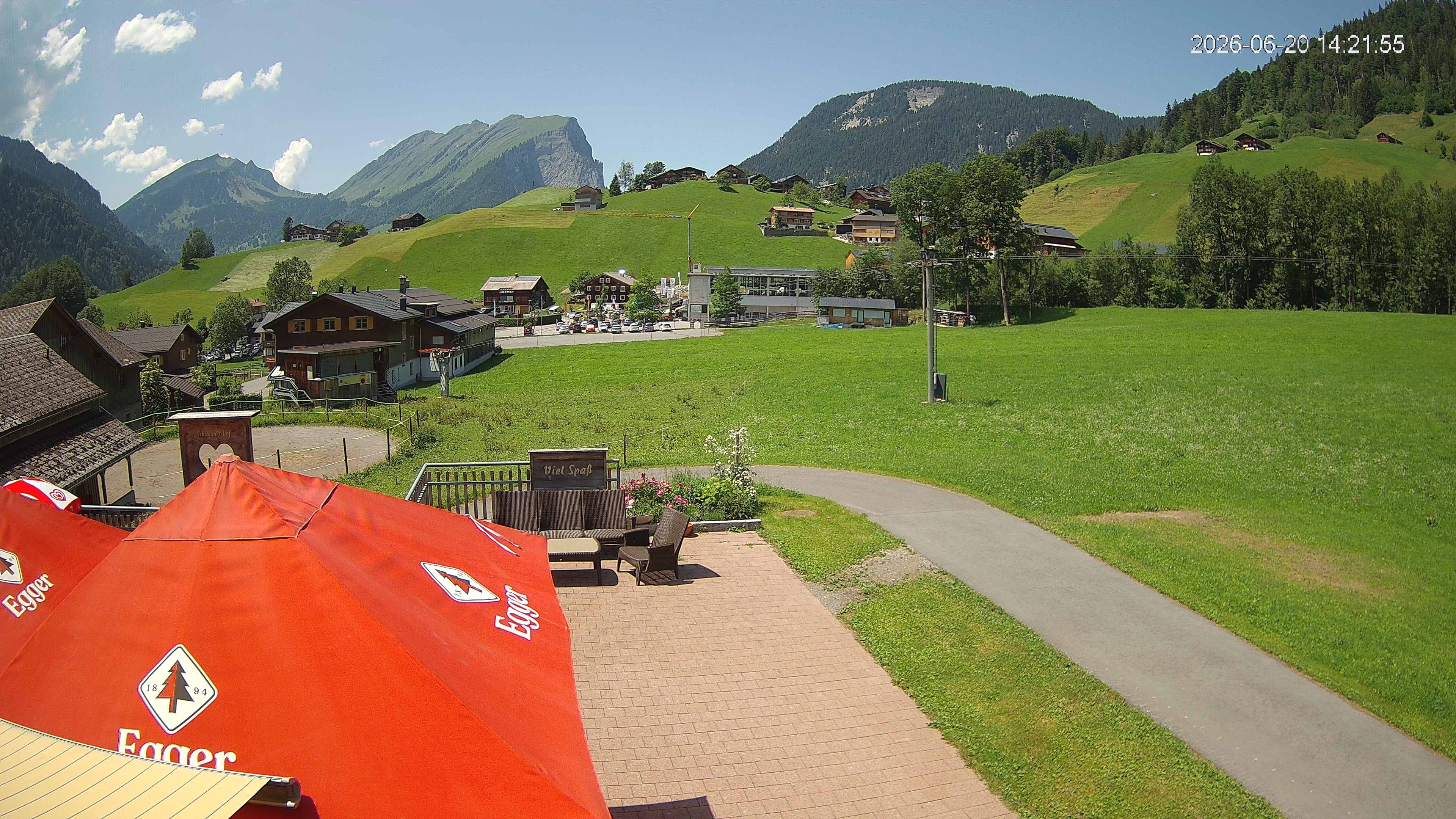 Archiv Foto Webcam Schrannenhof am Diedamskopf