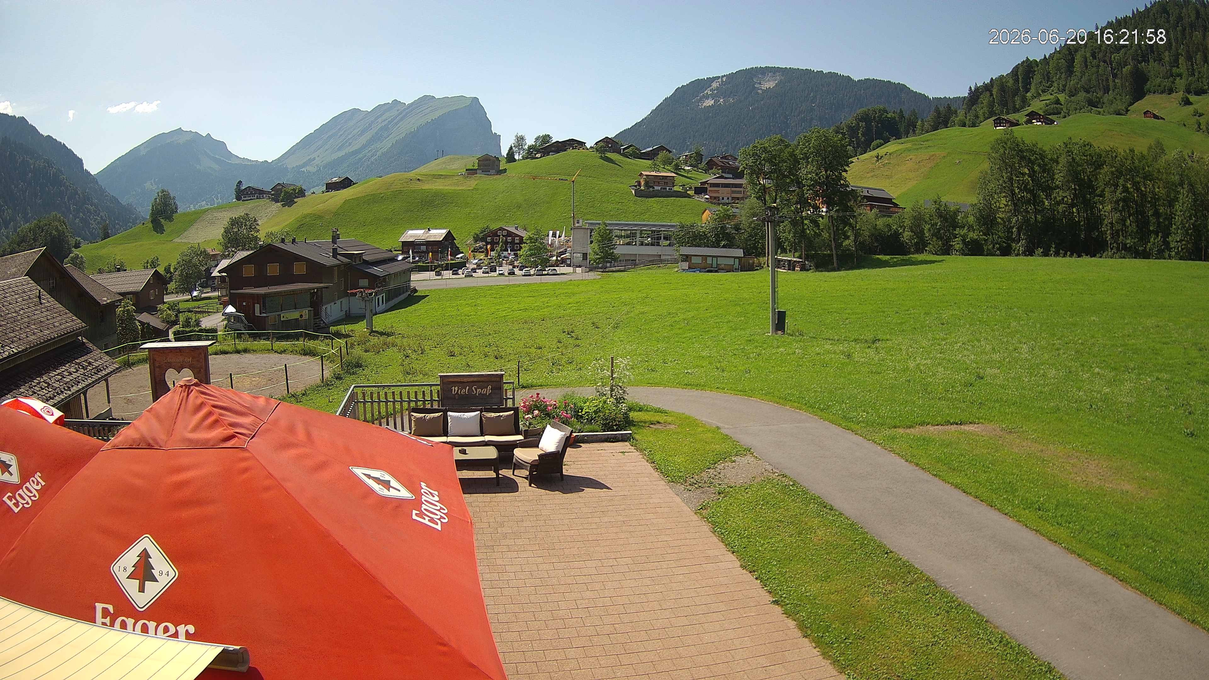 Archiv Foto Webcam Schrannenhof am Diedamskopf