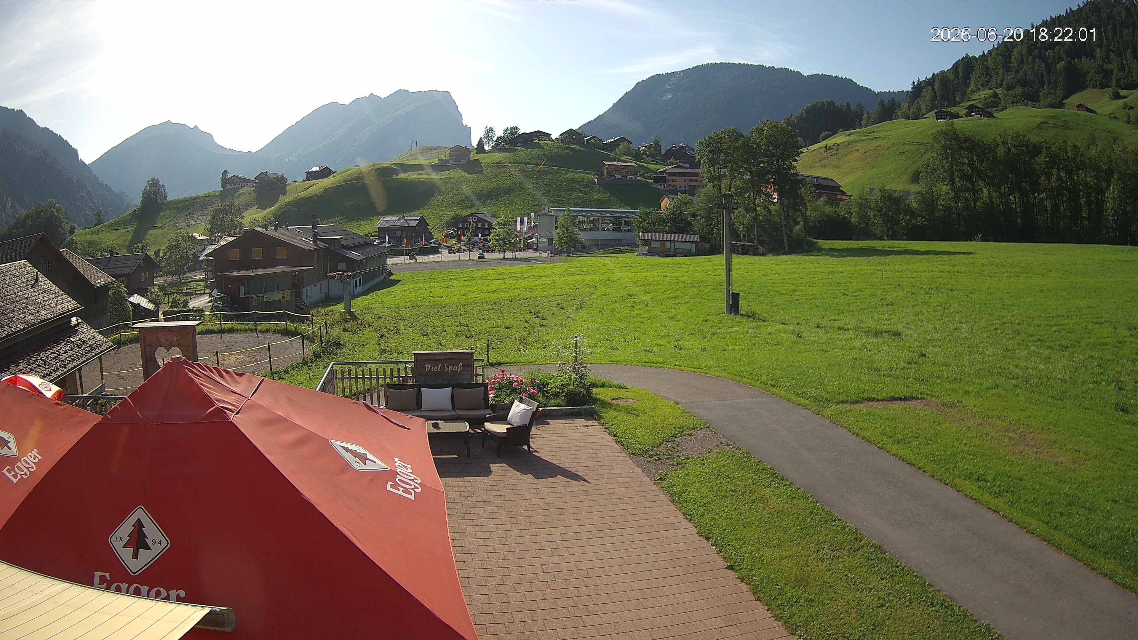 Archiv Foto Webcam Schrannenhof am Diedamskopf