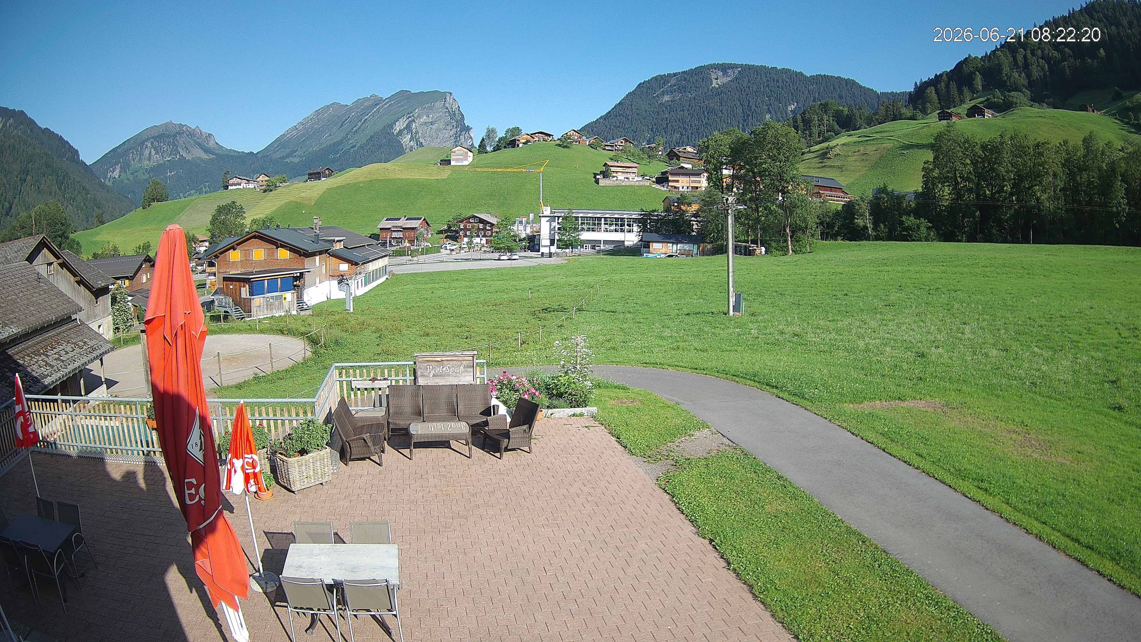 Archiv Foto Webcam Schrannenhof am Diedamskopf