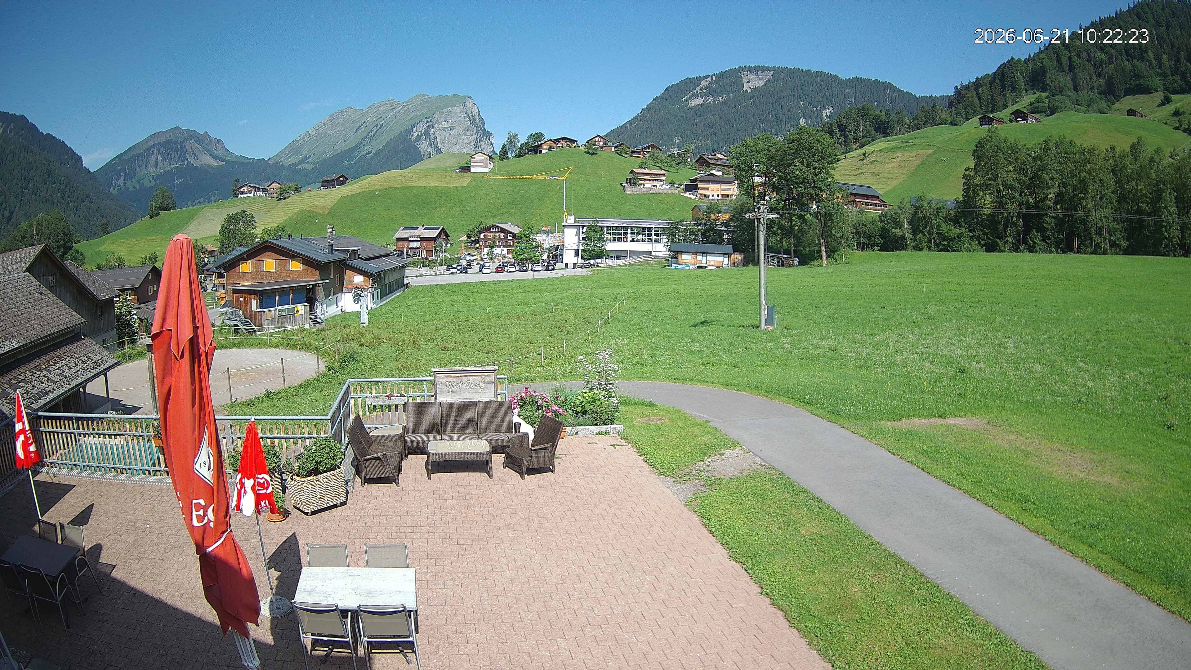 Archiv Foto Webcam Schrannenhof am Diedamskopf