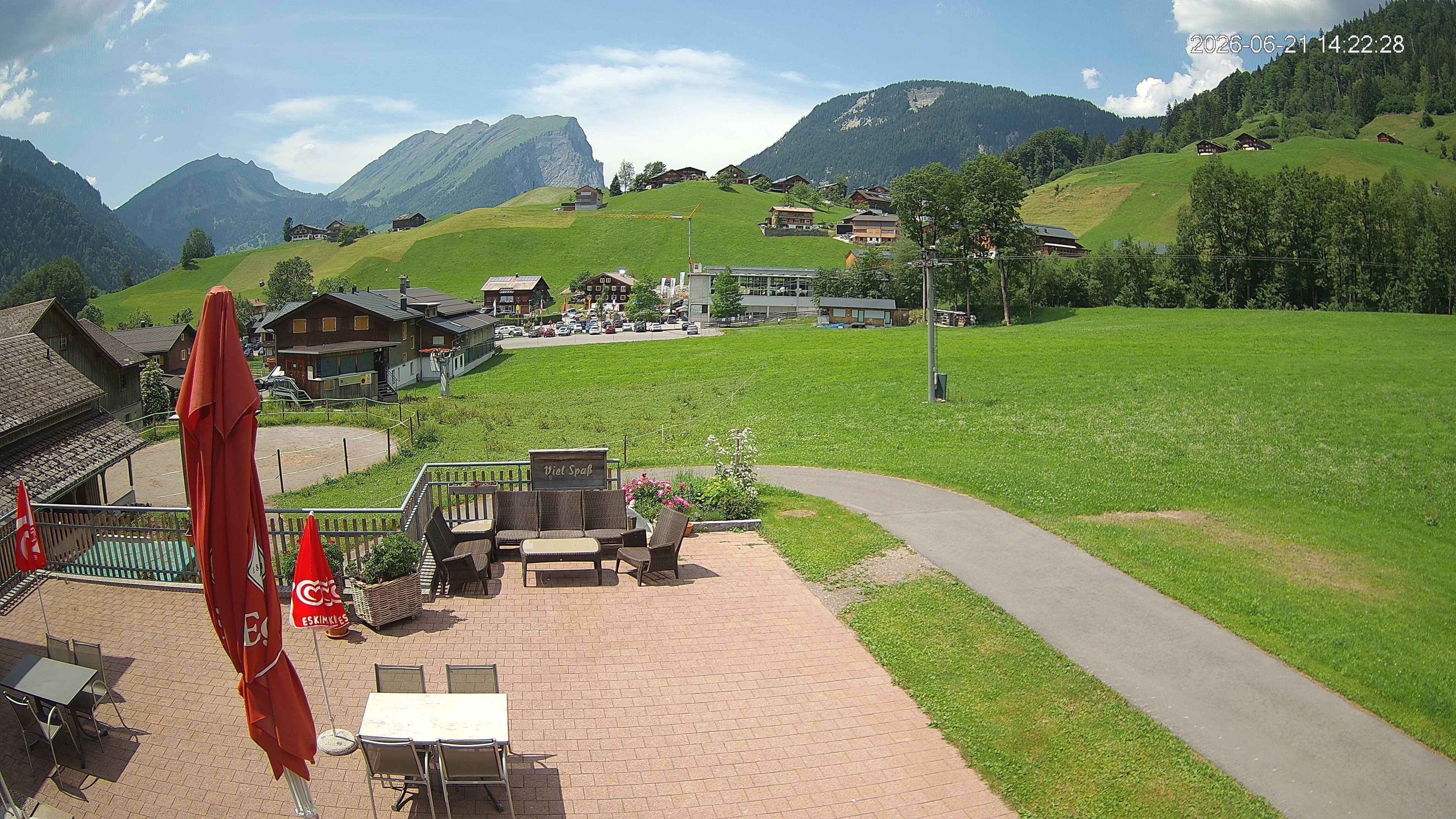 Archiv Foto Webcam Schrannenhof am Diedamskopf