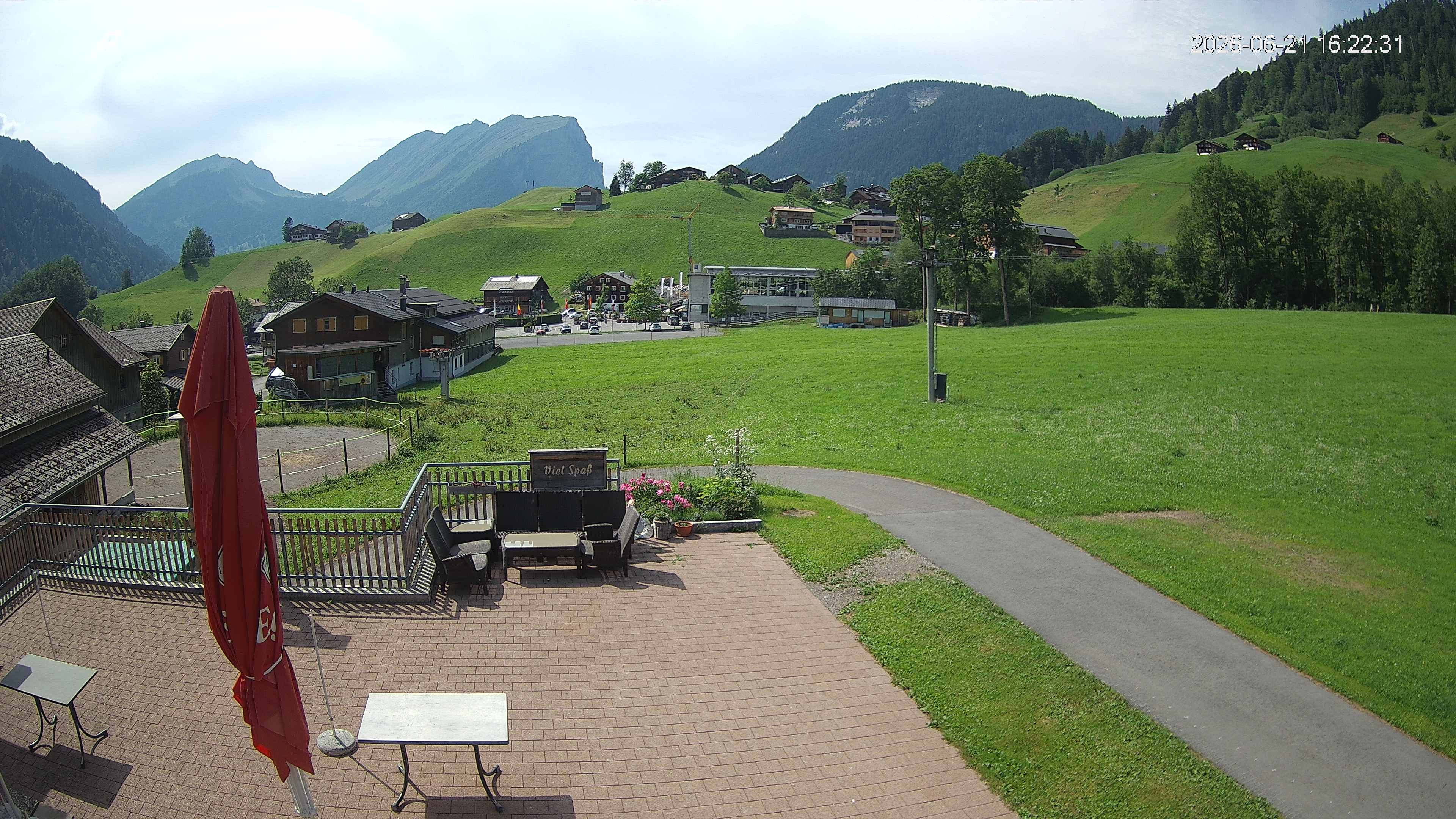 Archiv Foto Webcam Schrannenhof am Diedamskopf