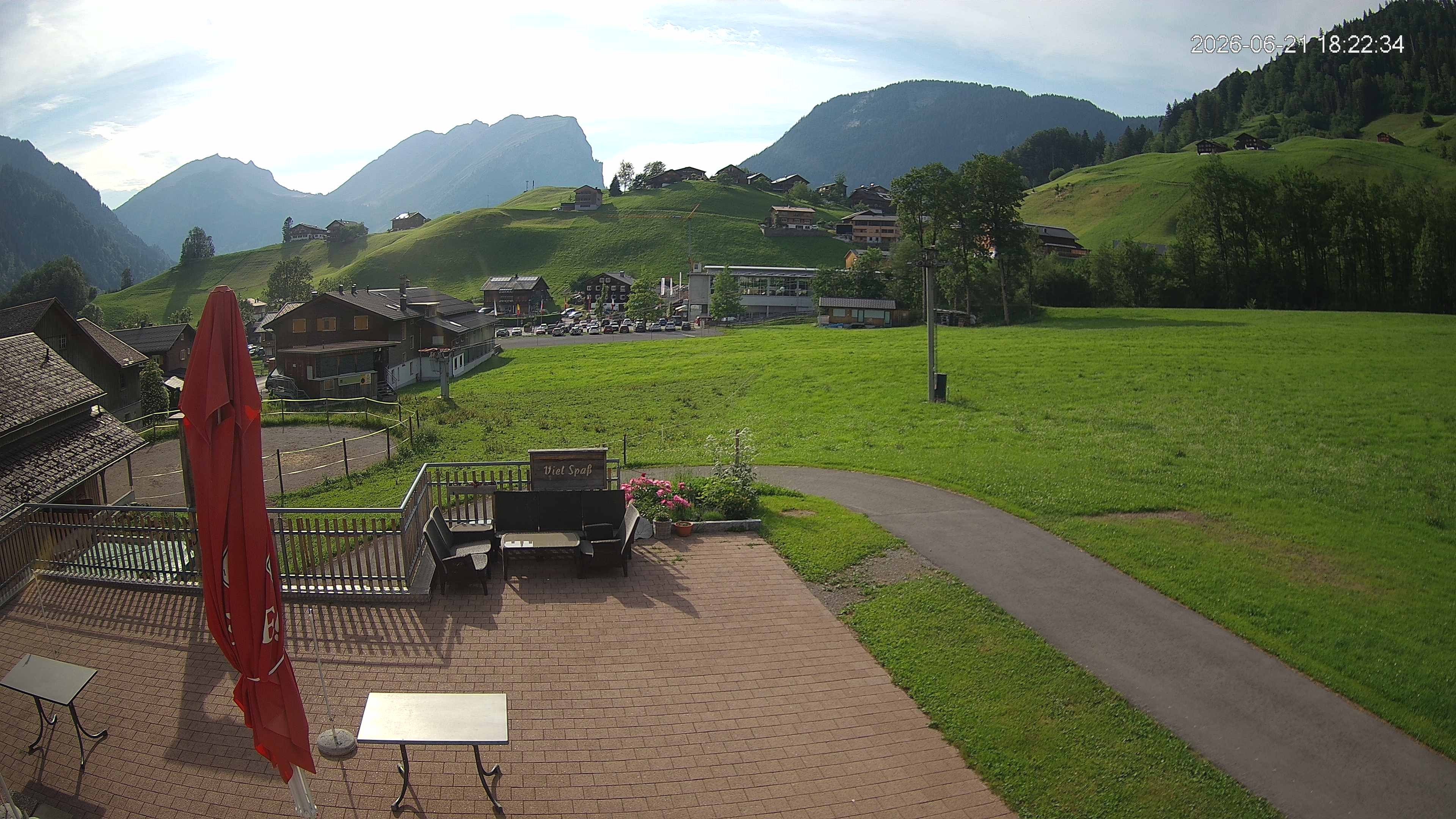 Archiv Foto Webcam Schrannenhof am Diedamskopf