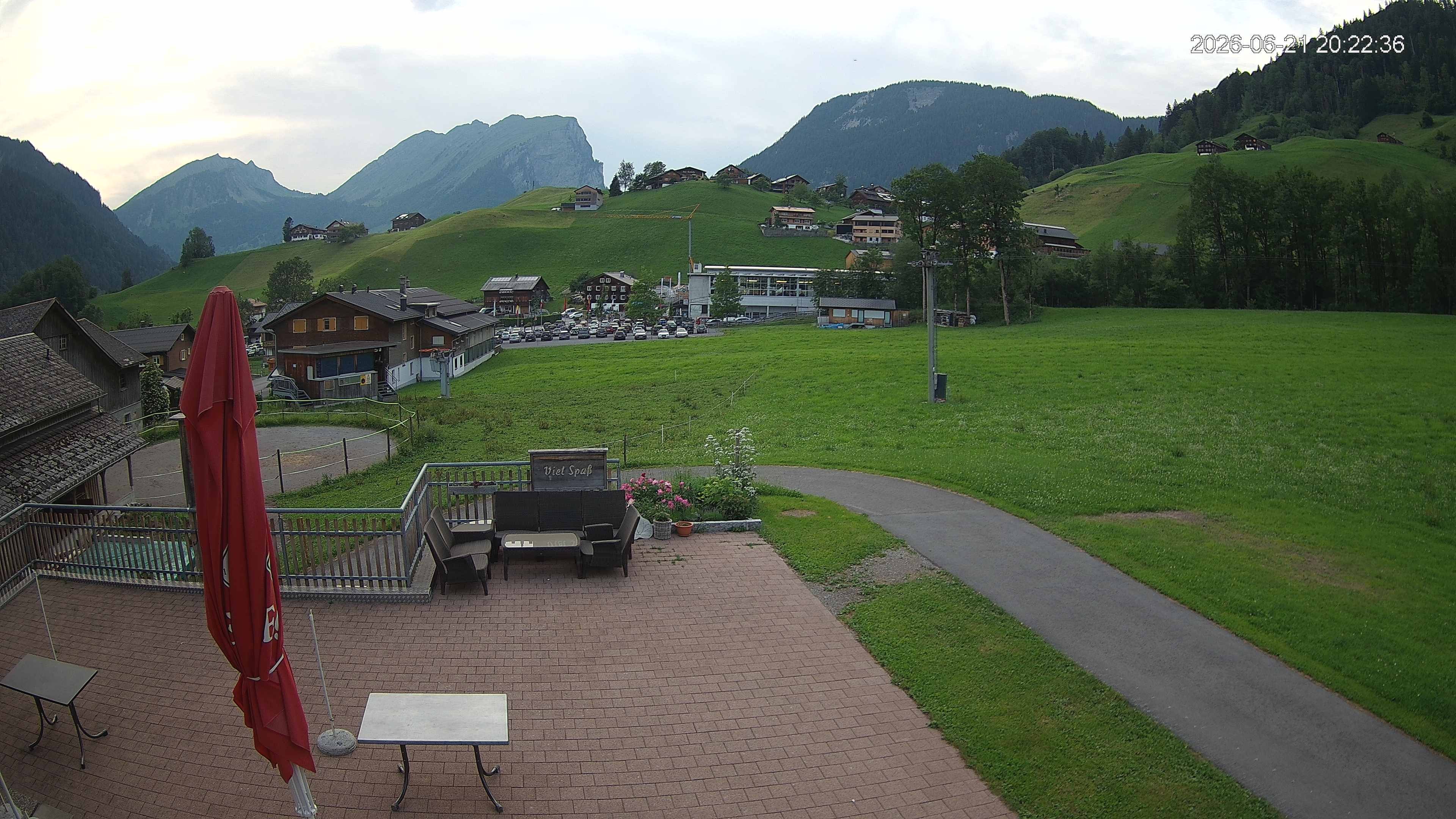 Archiv Foto Webcam Schrannenhof am Diedamskopf