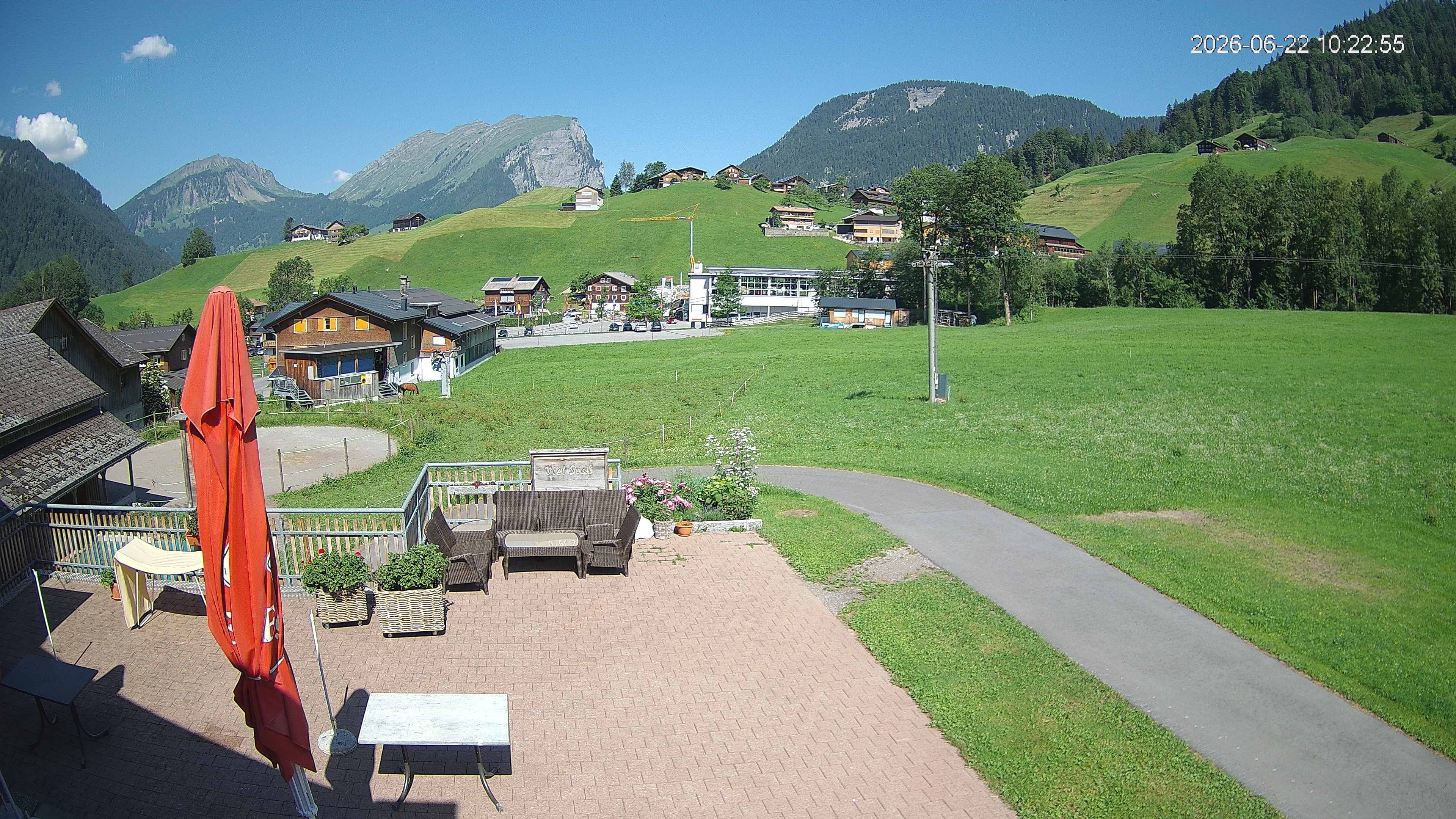 Archiv Foto Webcam Schrannenhof am Diedamskopf