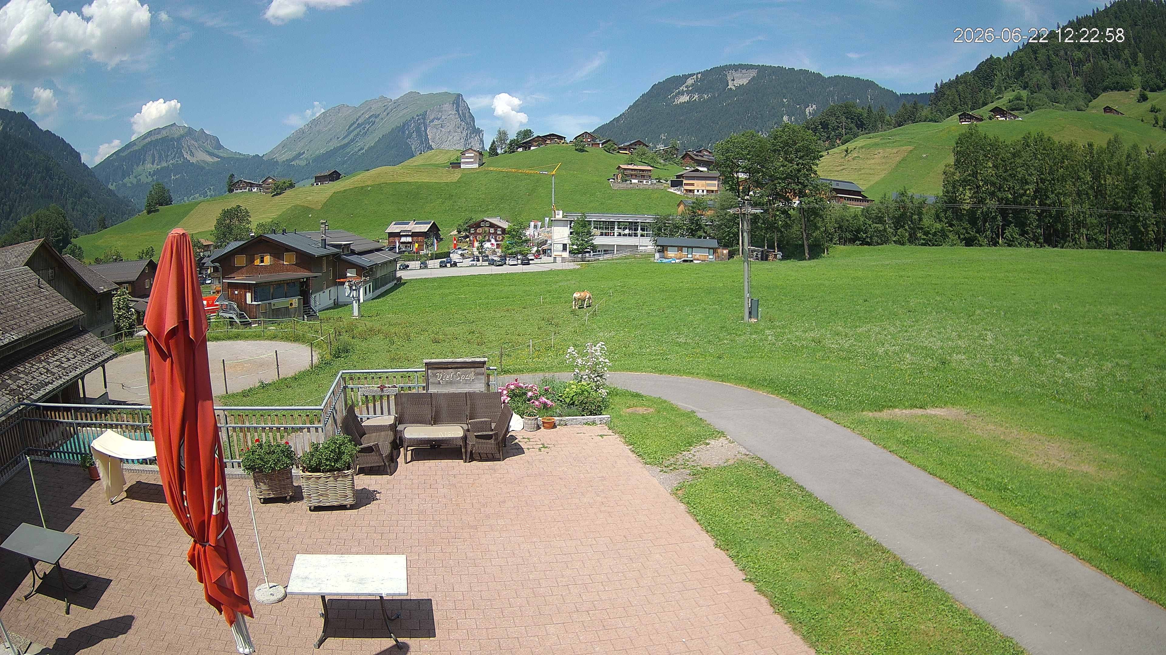 Archiv Foto Webcam Schrannenhof am Diedamskopf