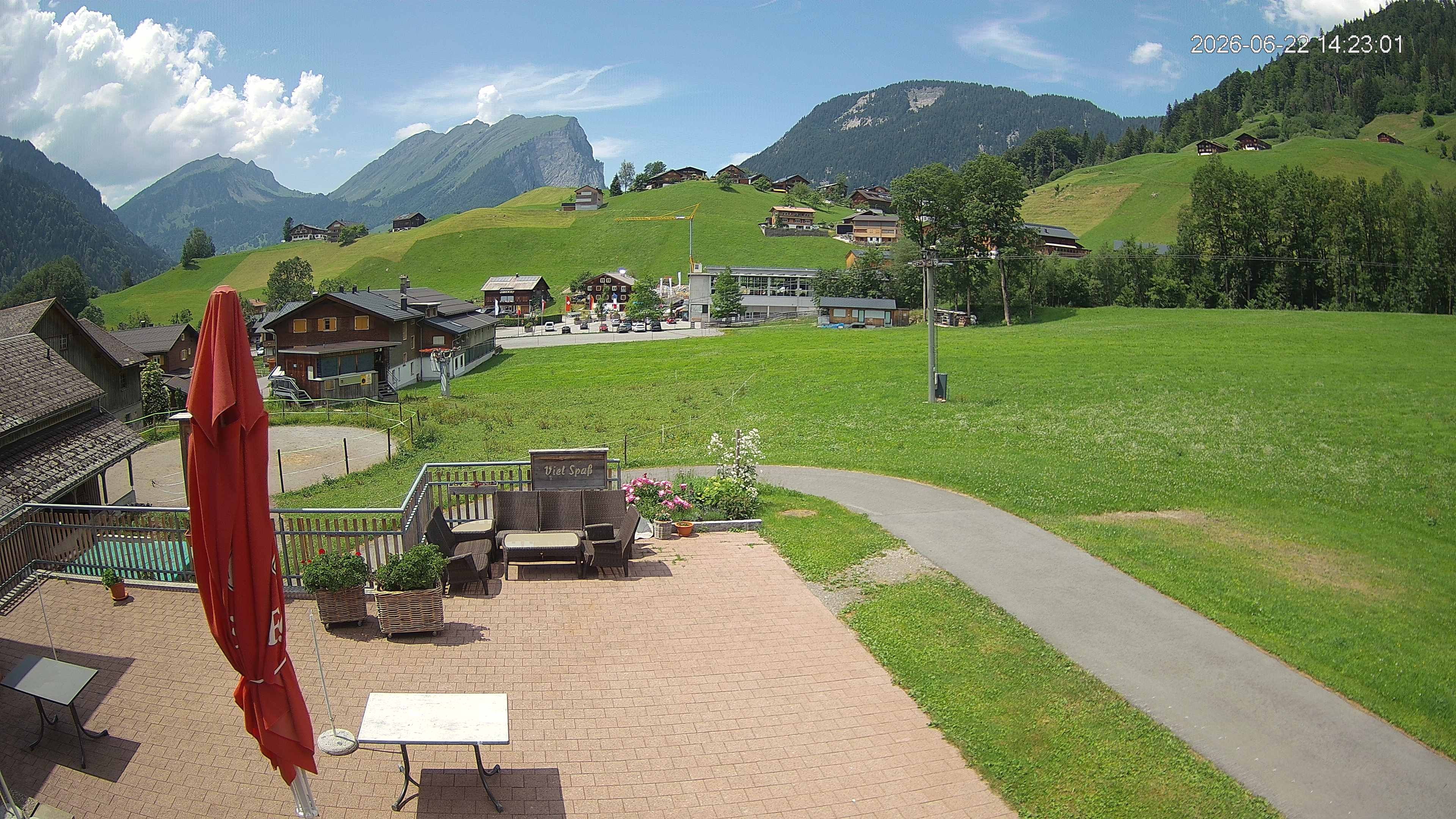 Archiv Foto Webcam Schrannenhof am Diedamskopf