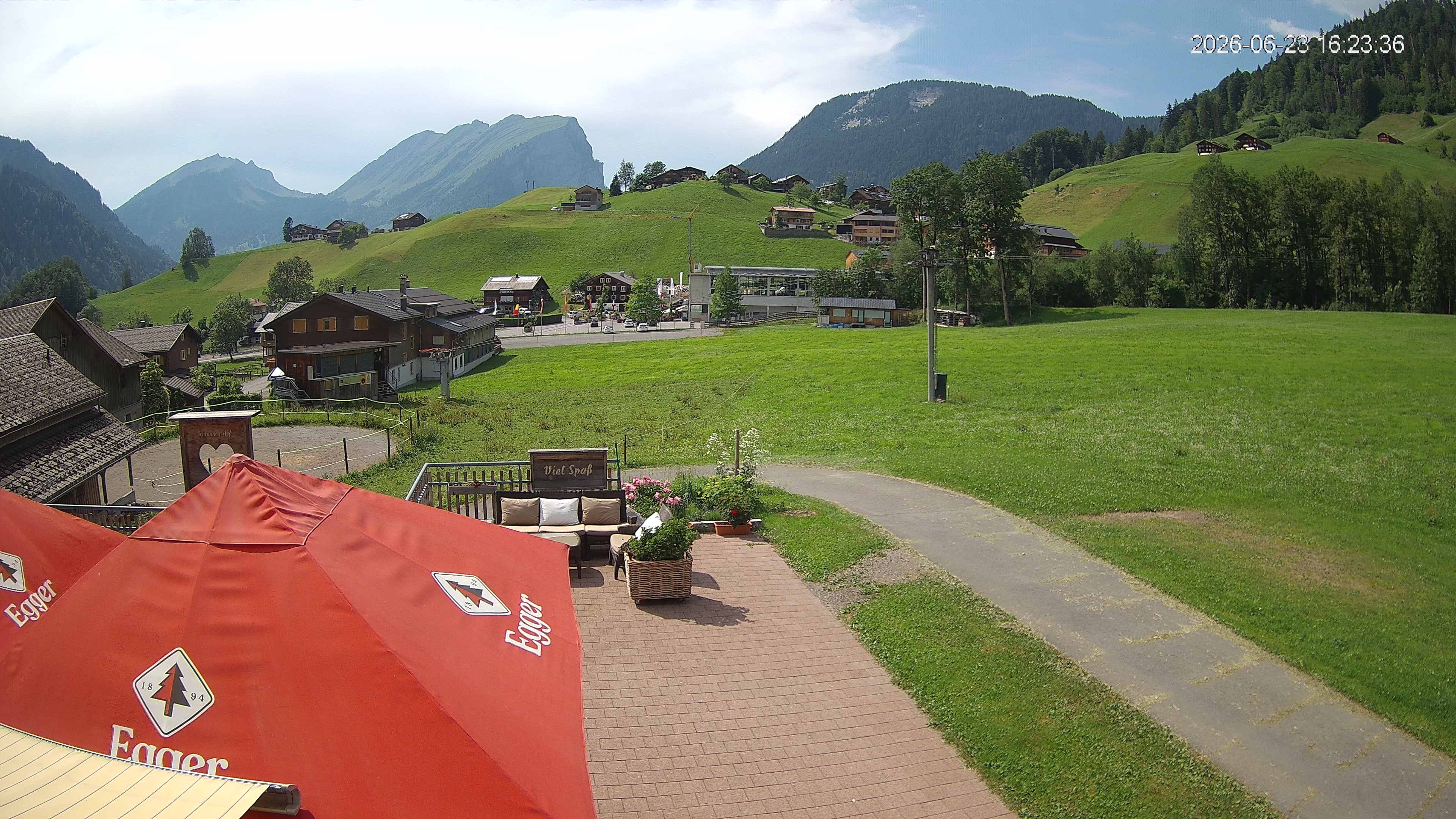 Archiv Foto Webcam Schrannenhof am Diedamskopf