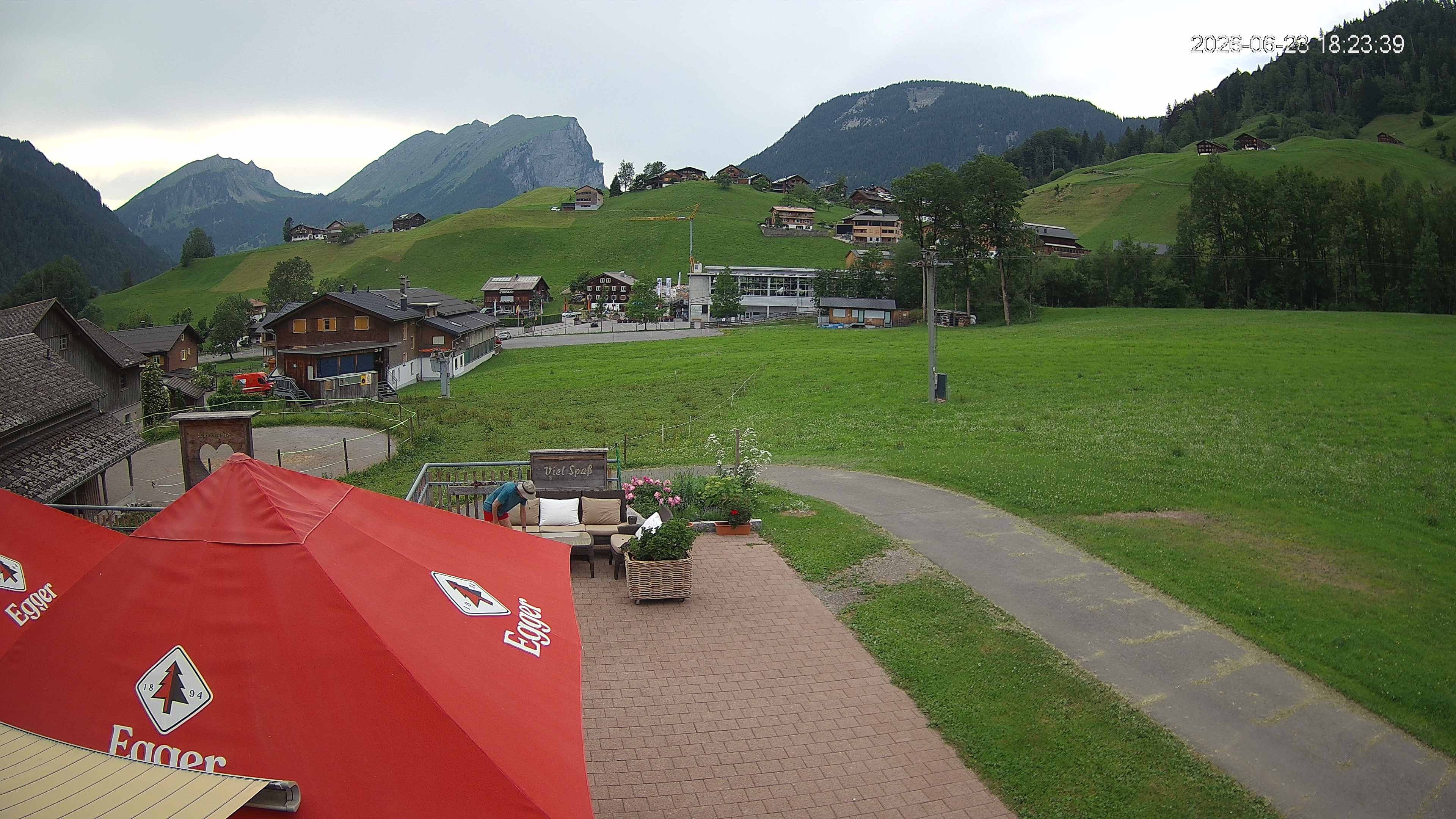 Archiv Foto Webcam Schrannenhof am Diedamskopf