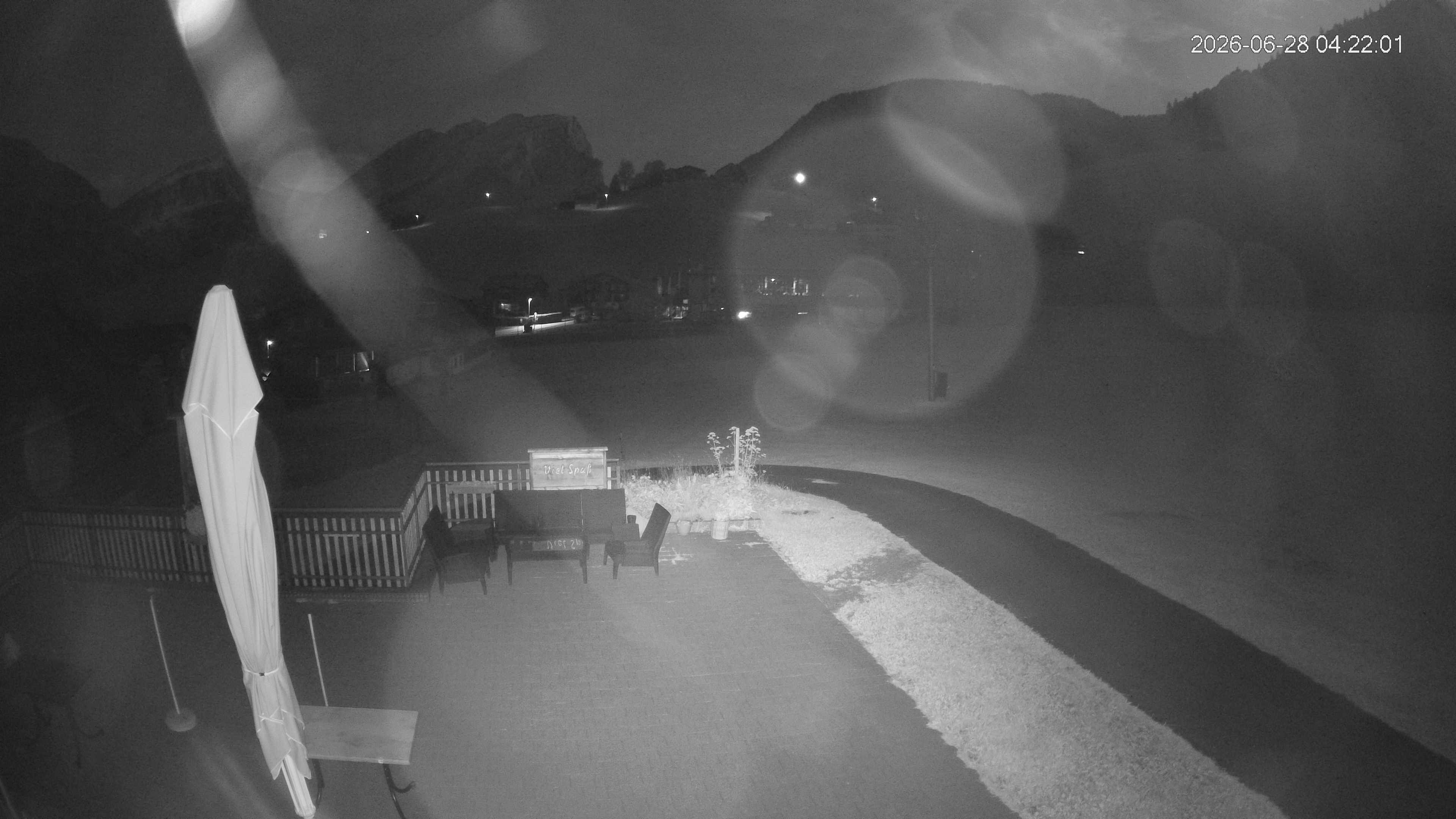 Archived image Webcam Hotel "Schrannen-Hof" at mountain "Diedamskopf"