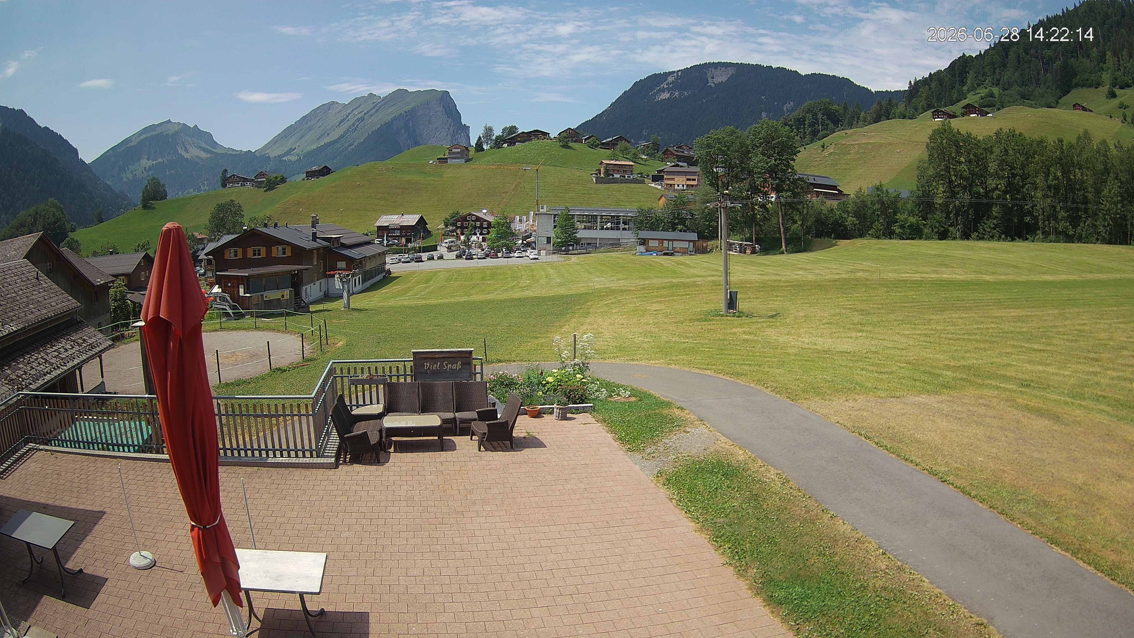 Archiv Foto Webcam Schrannenhof am Diedamskopf