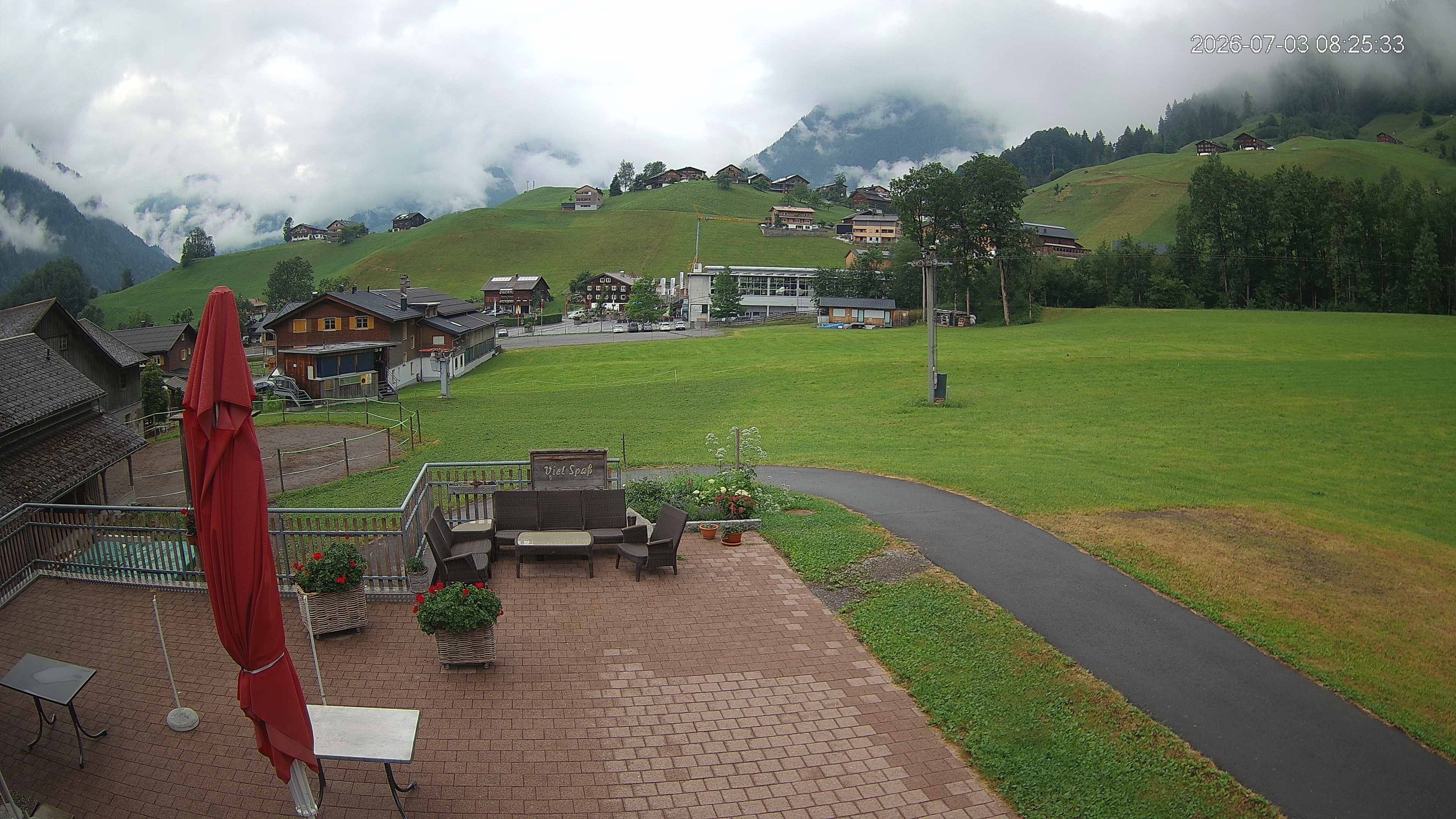 Archiv Foto Webcam Schrannenhof am Diedamskopf