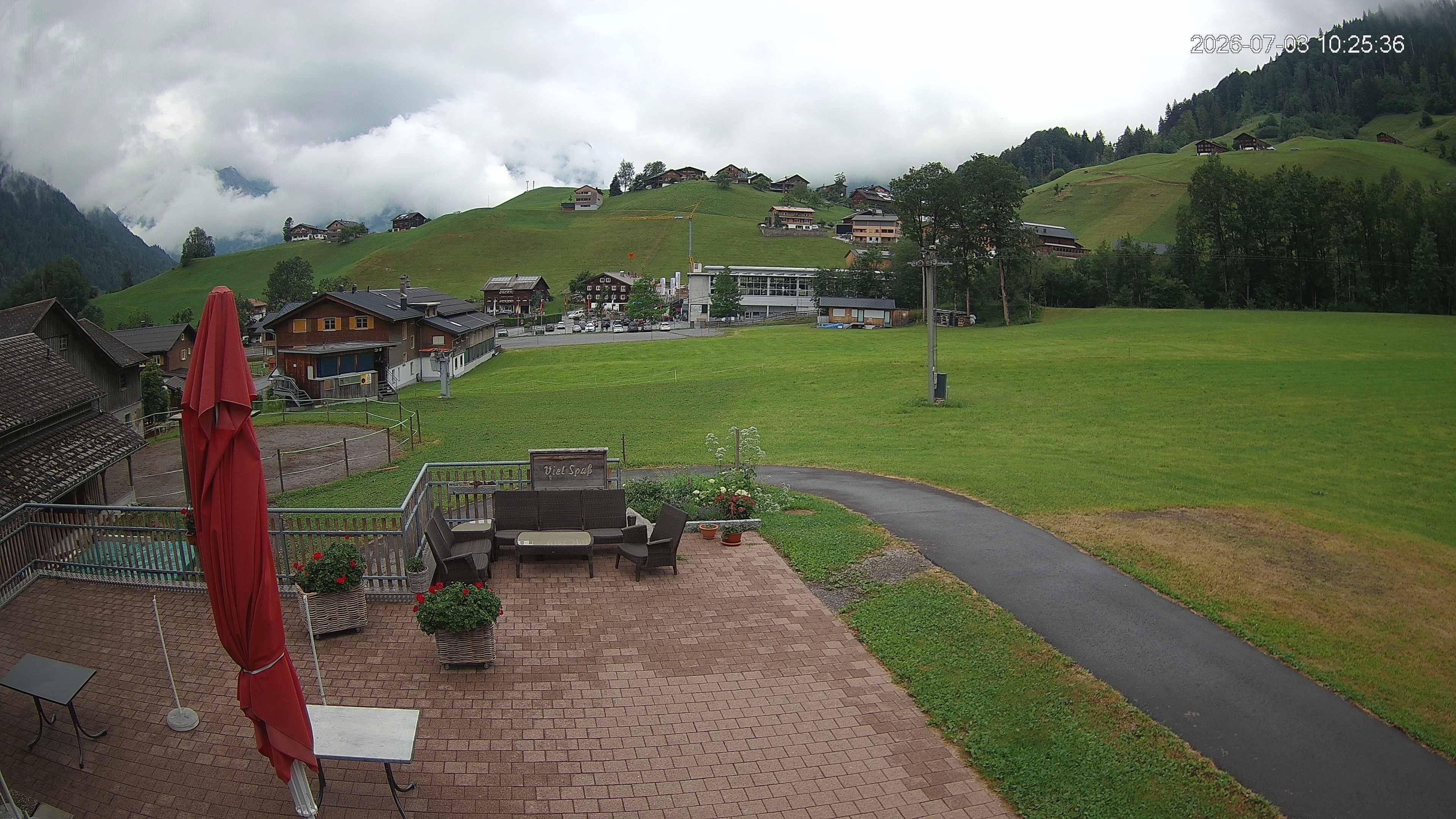 Archiv Foto Webcam Schrannenhof am Diedamskopf