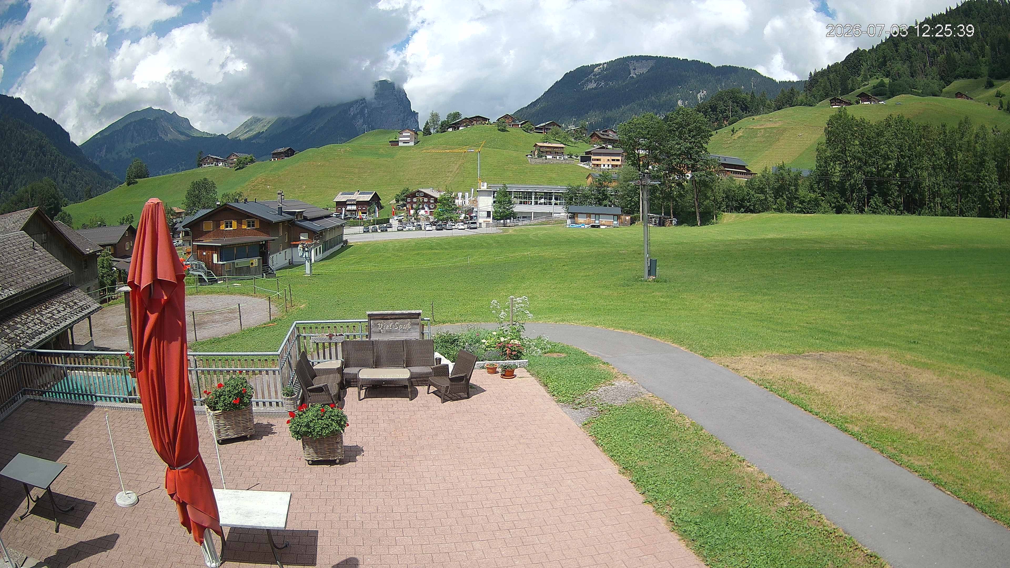 Archiv Foto Webcam Schrannenhof am Diedamskopf