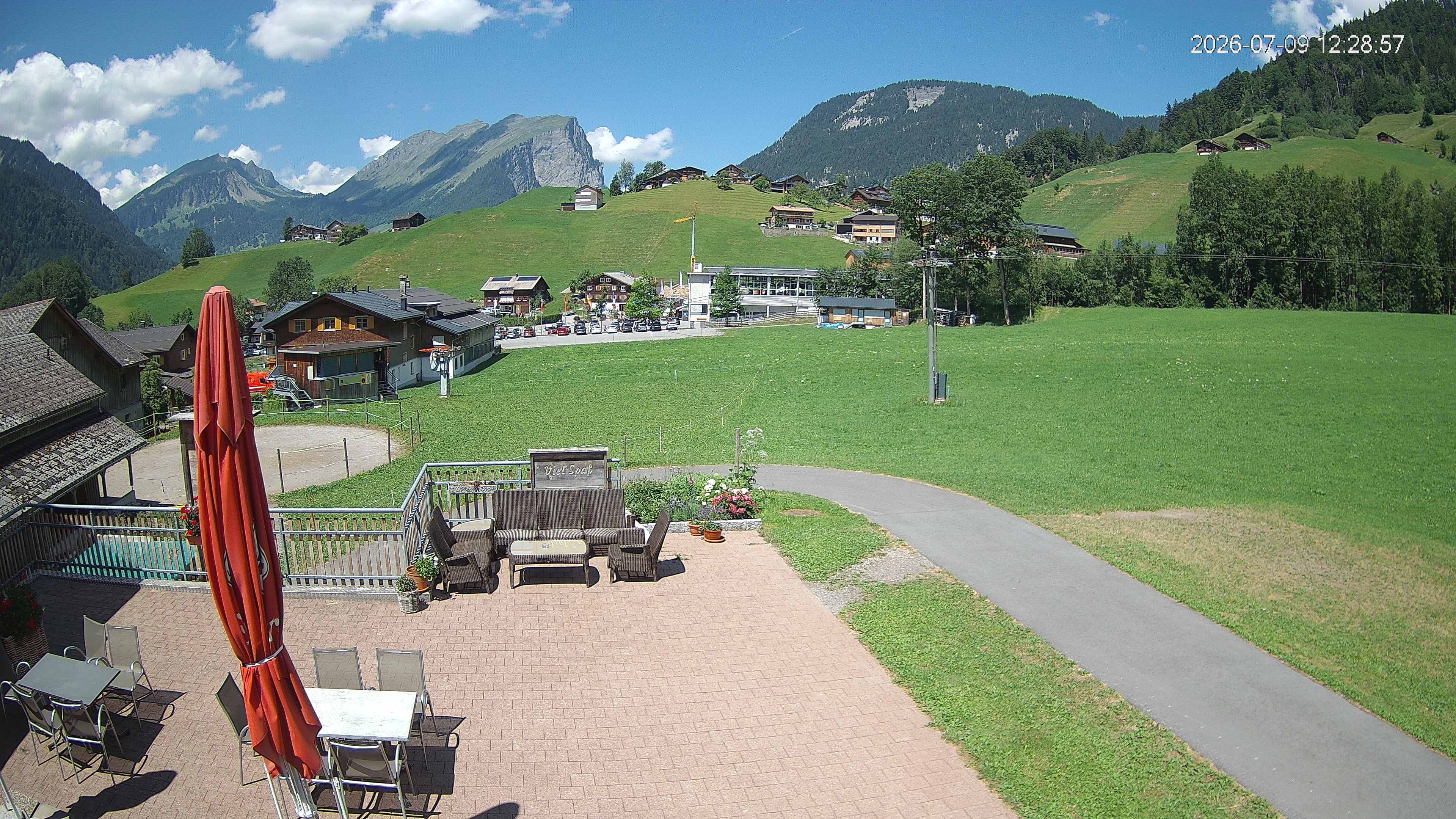 Archiv Foto Webcam Schrannenhof am Diedamskopf