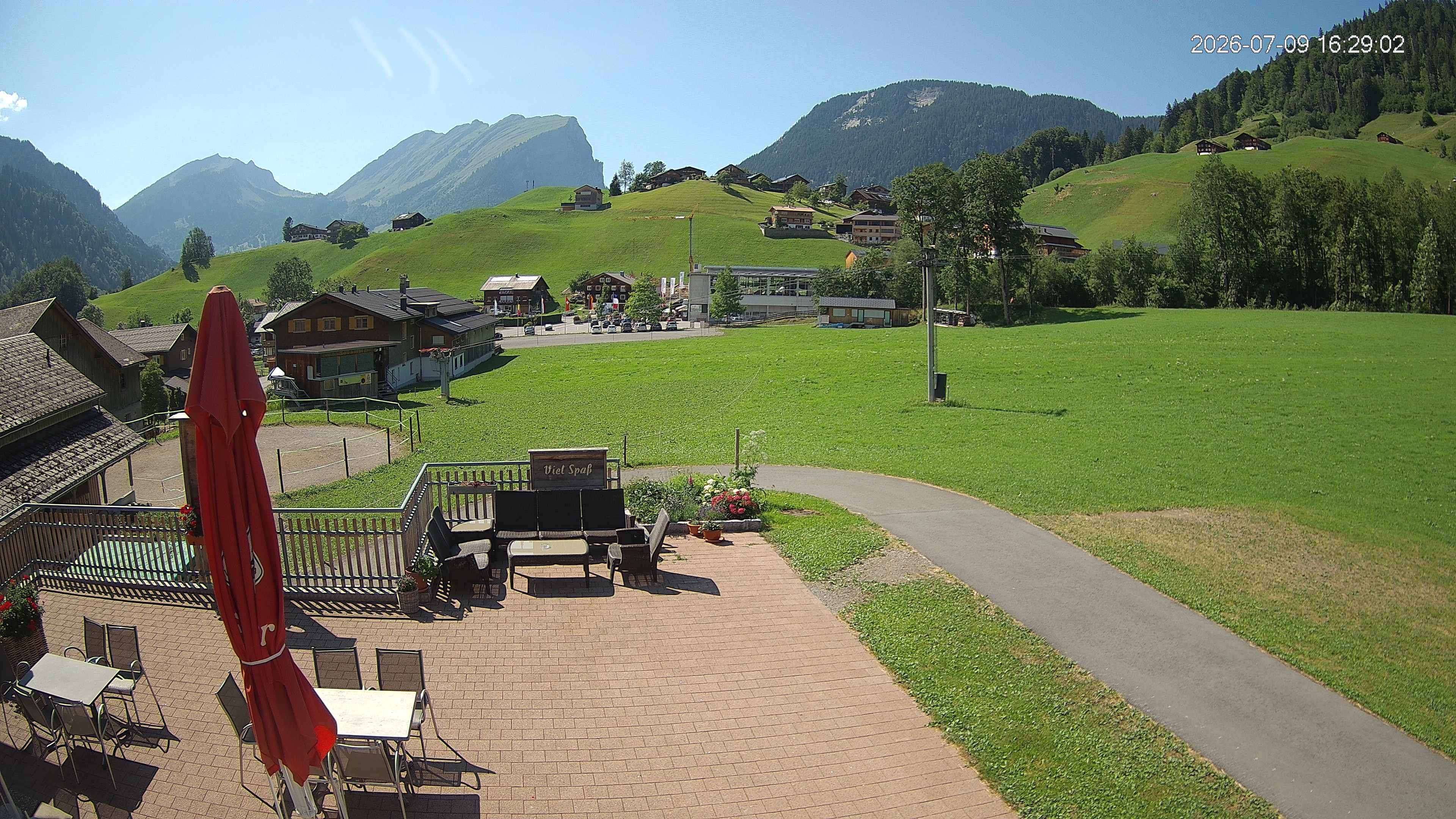 Archiv Foto Webcam Schrannenhof am Diedamskopf